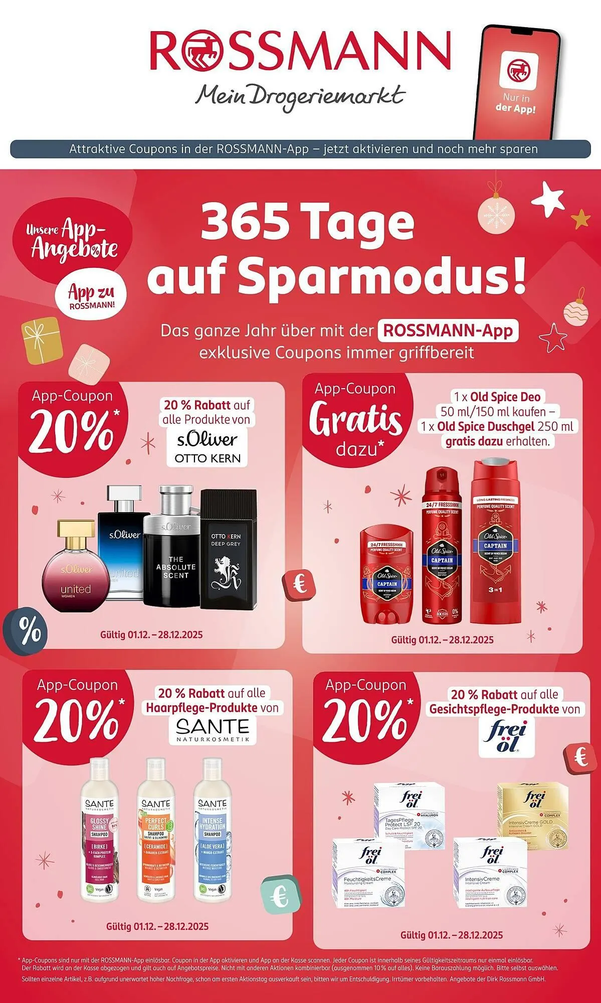 Rossmann Prospekt von 22. Dezember bis 24. Dezember 2025 - Prospekt seite 1