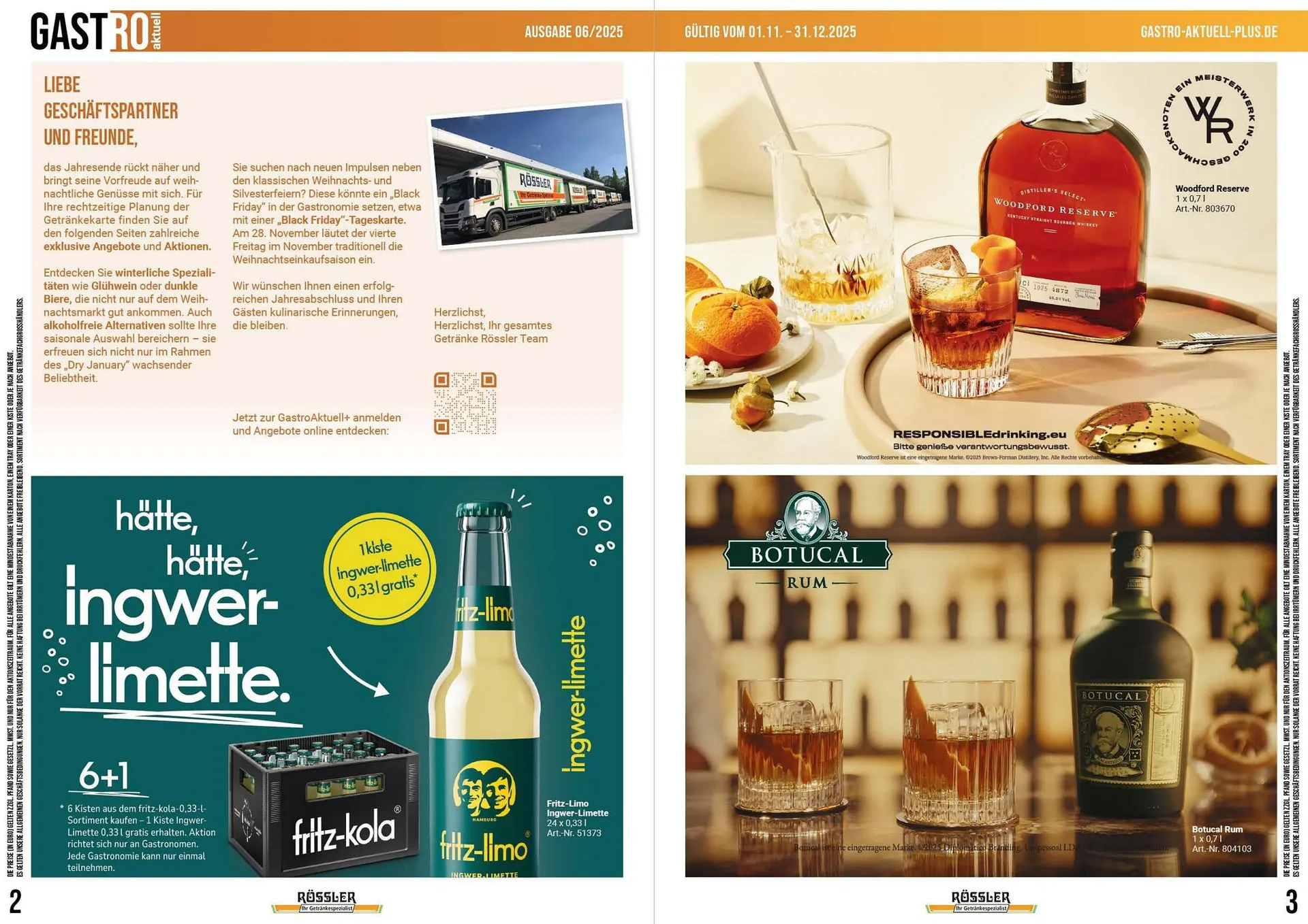 Getränke Rössler Prospekt von 1. Dezember bis 31. Dezember 2025 - Prospekt seite 2