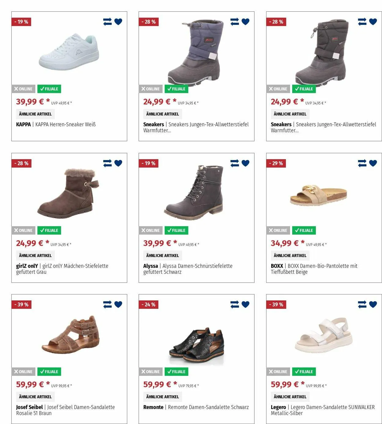 SCHUH OKAY Aktueller Prospekt - 1