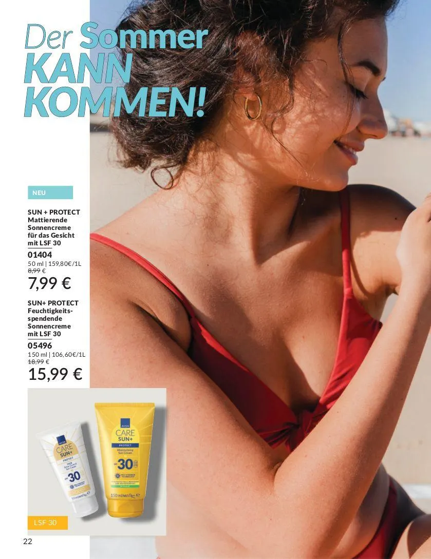 Avon Aktueller Prospekt von 4. Juni bis 18. Juni 2025 - Prospekt seite 22