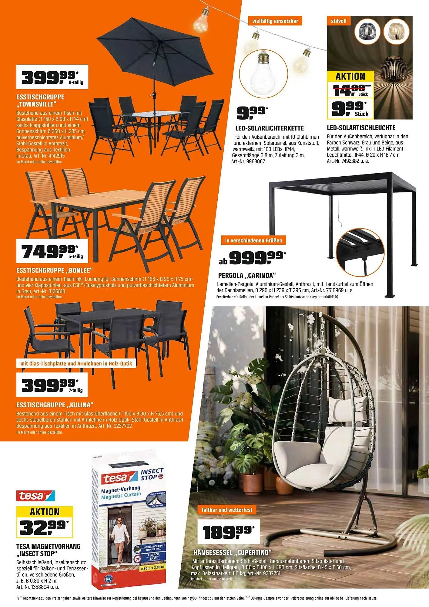 OBI Prospekt von 27. März bis 30. April 2026 - Prospekt seite 5