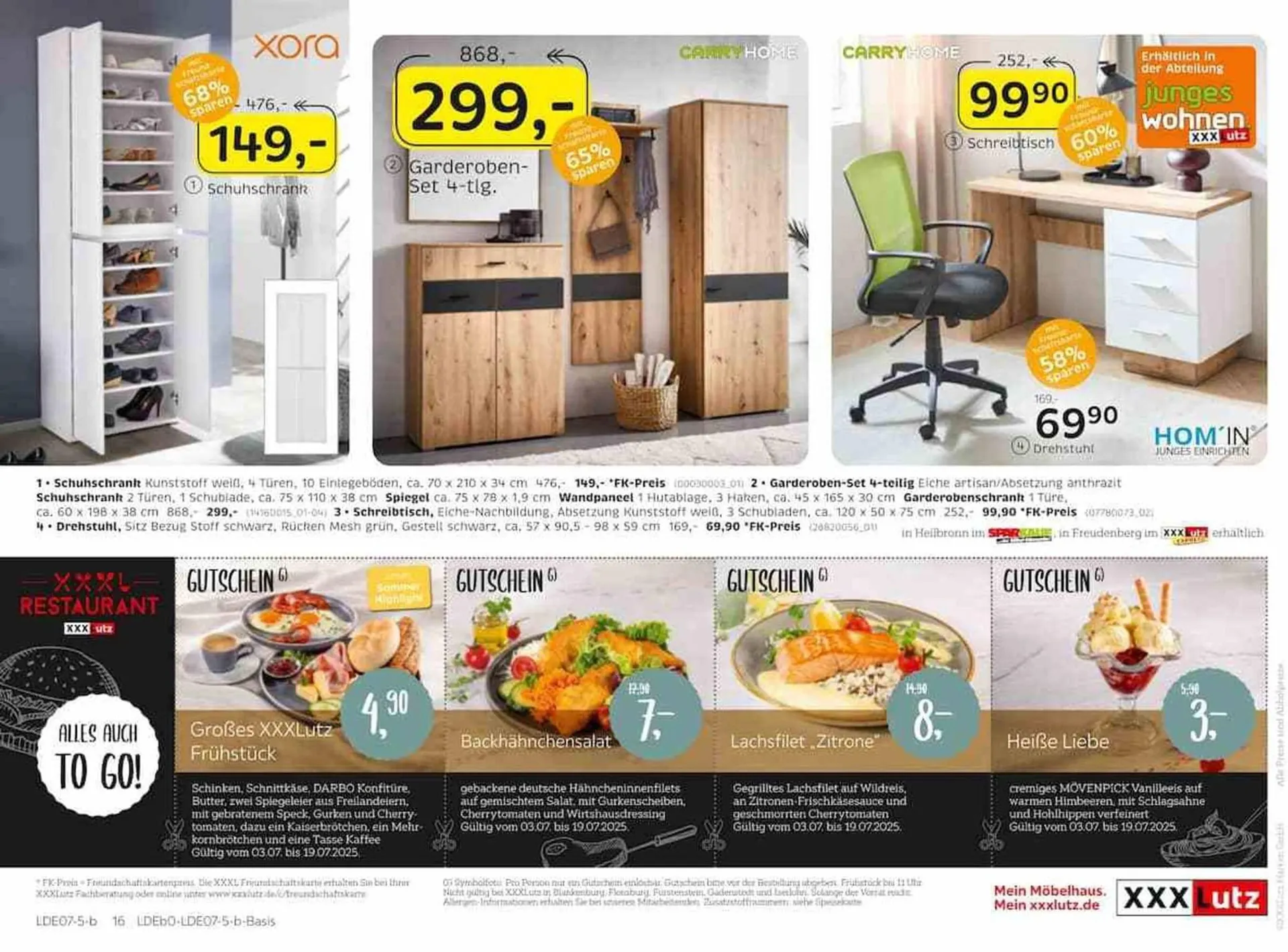 XXXLutz Prospekt von 30. Juni bis 13. Juli 2025 - Prospekt seite 30