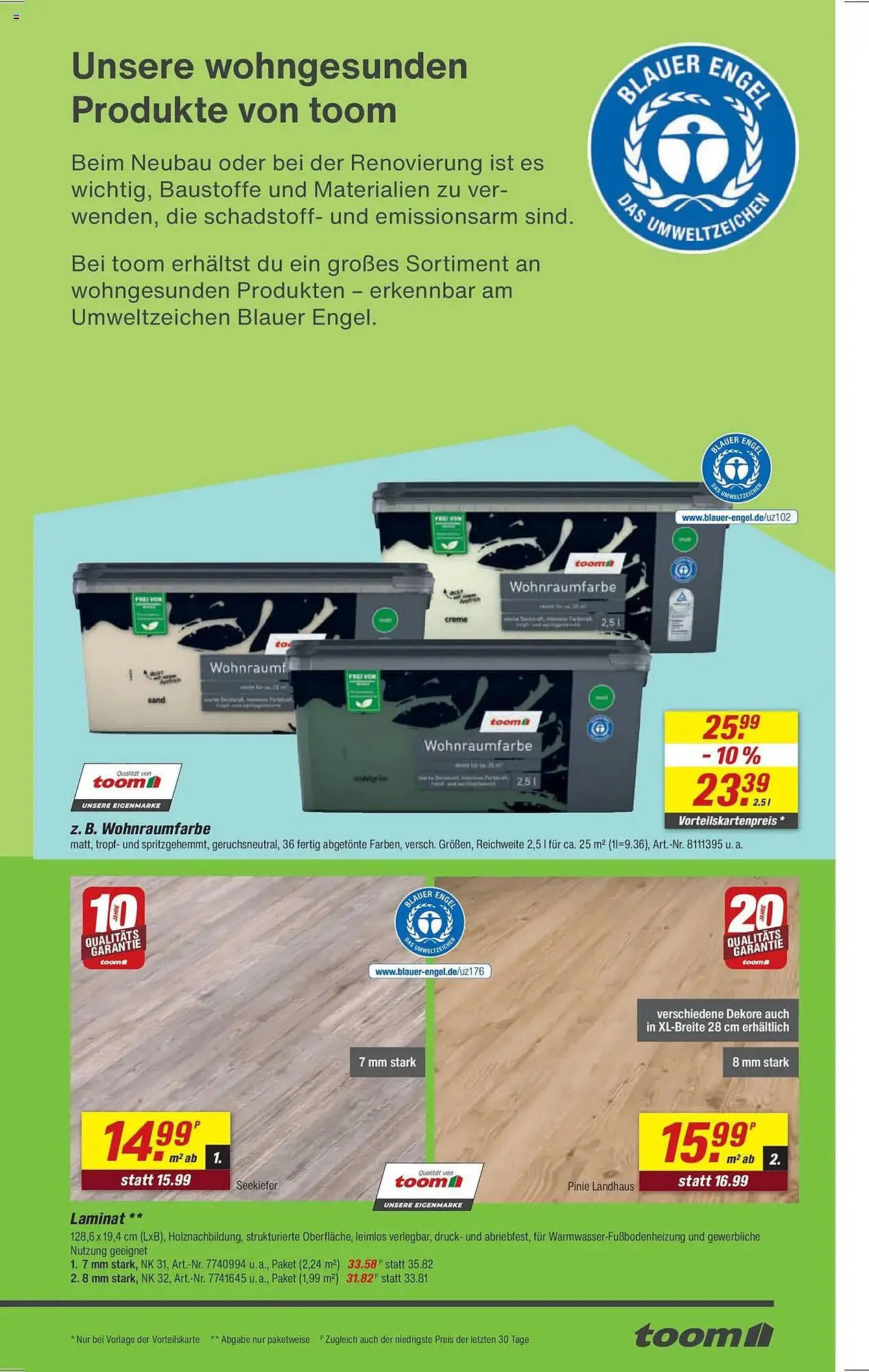 Toom Baumarkt Prospekt von 11. Oktober bis 17. Oktober 2025 - Prospekt seite 7