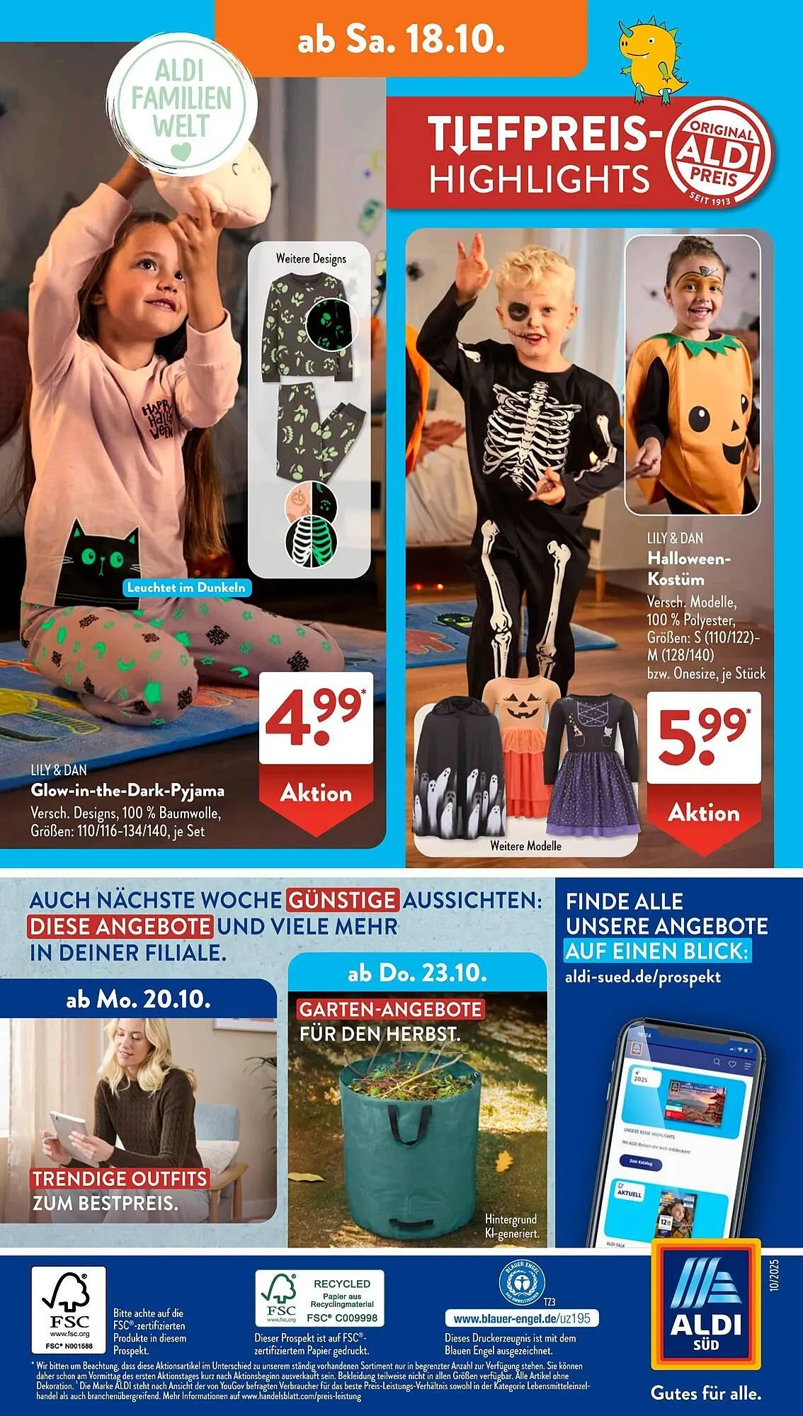 Aldi Süd Prospekt von 13. Oktober bis 19. Oktober 2025 - Prospekt seite 21