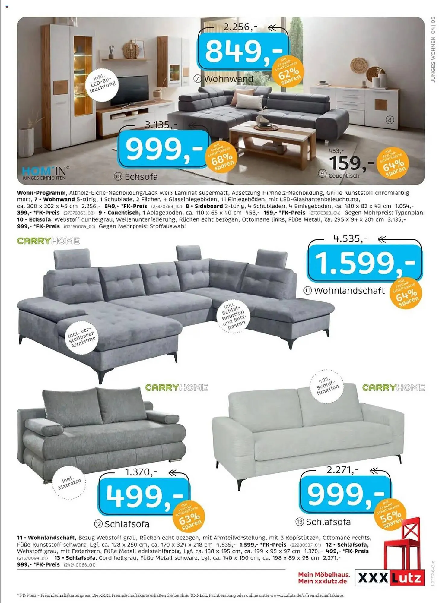 XXXLutz Prospekt von 8. Februar bis 22. Februar 2026 - Prospekt seite 9