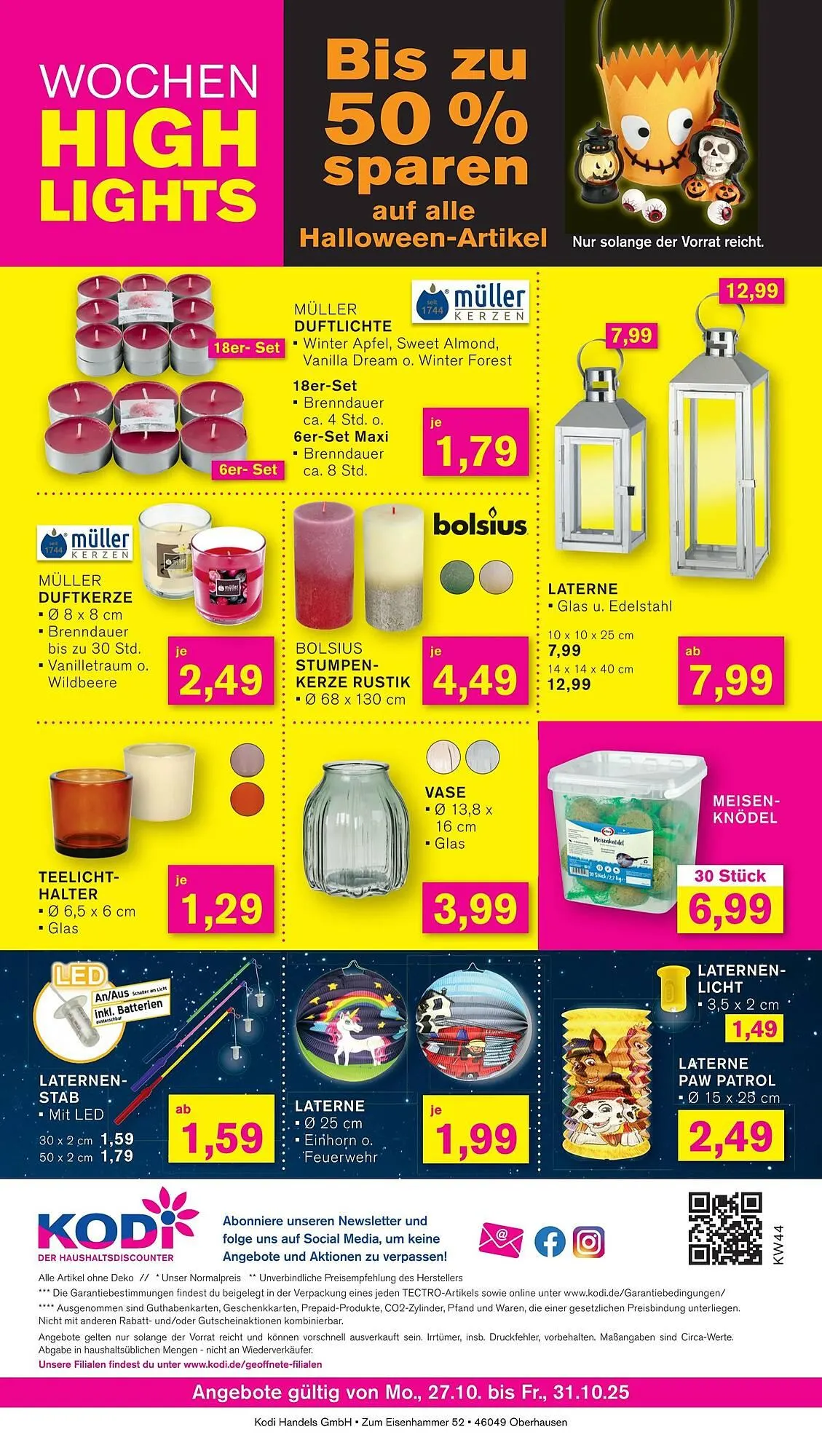KODi Prospekt von 27. Oktober bis 31. Oktober 2025 - Prospekt seite 8