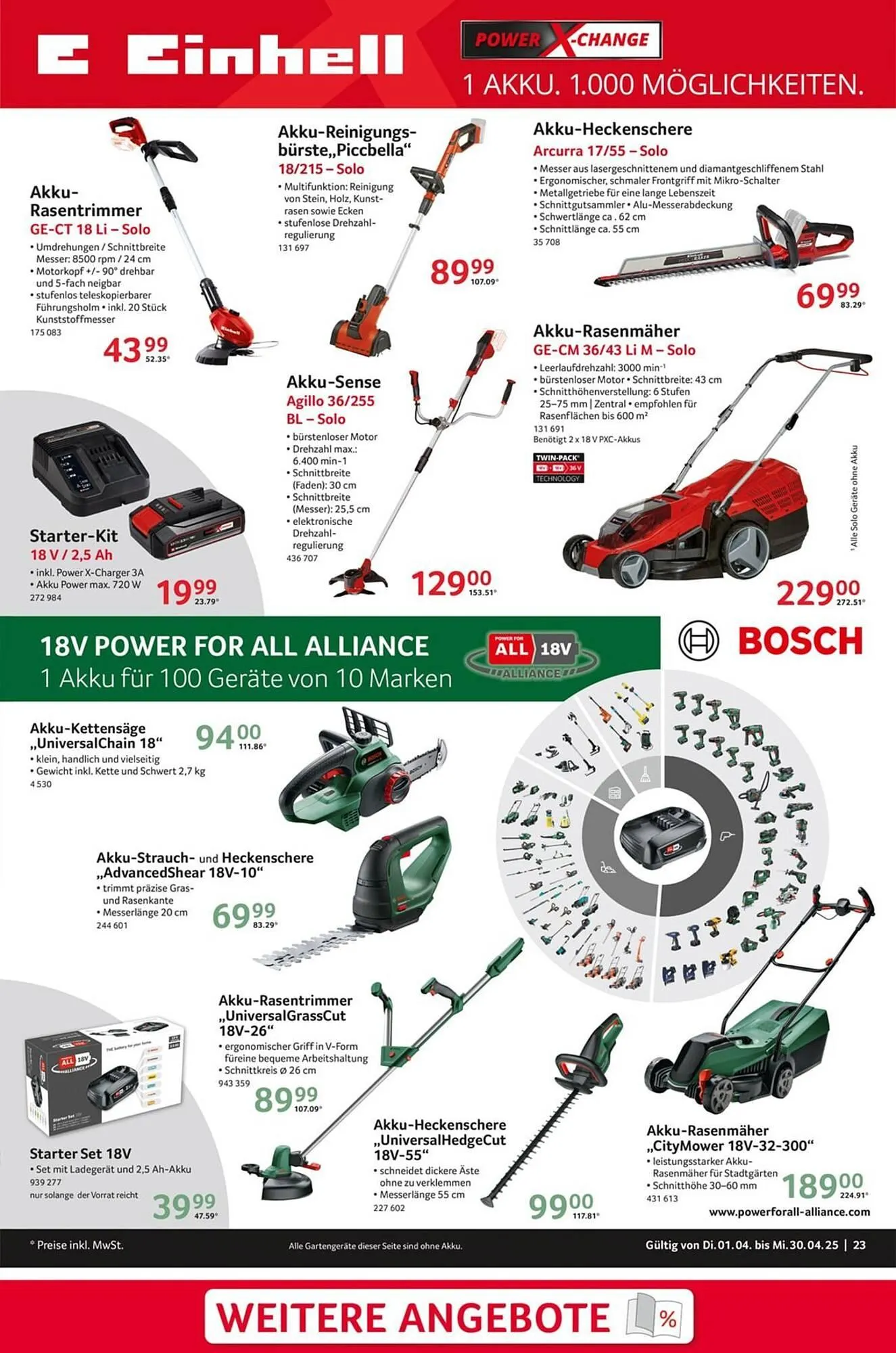 Selgros Prospekt von 1. April bis 30. April 2025 - Prospekt seite 23