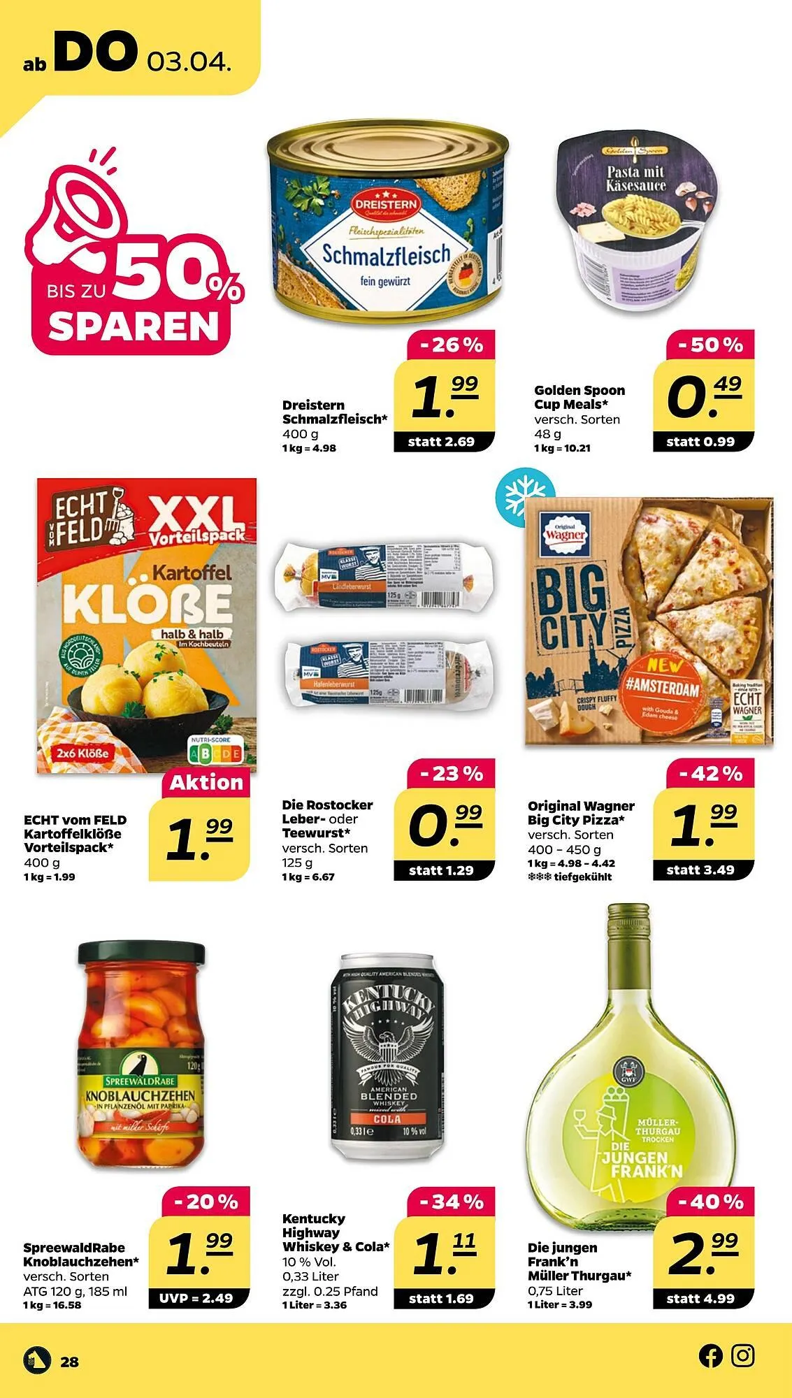 NETTO Prospekt von 31. März bis 5. April 2025 - Prospekt seite 28