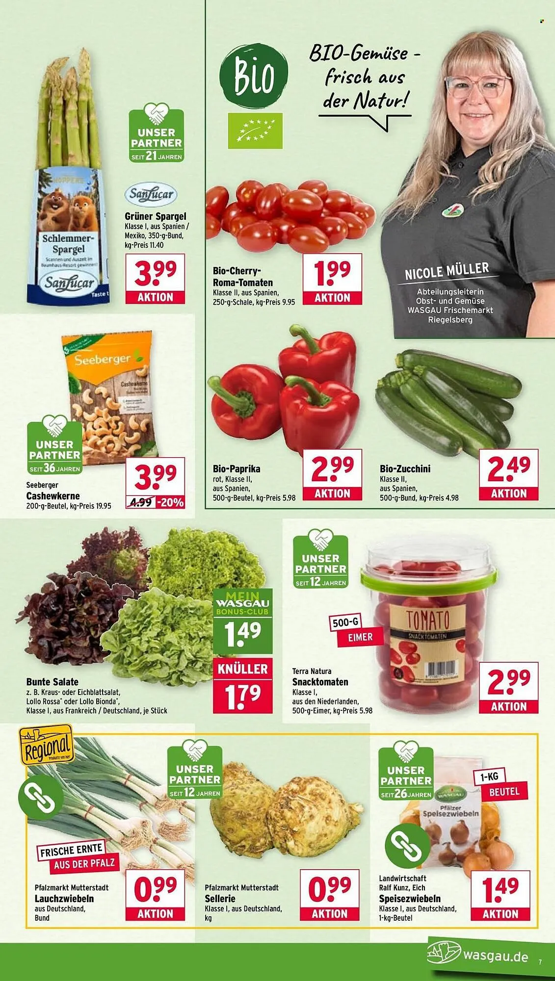 Wasgau Prospekt von 16. März bis 21. März 2026 - Prospekt seite 7