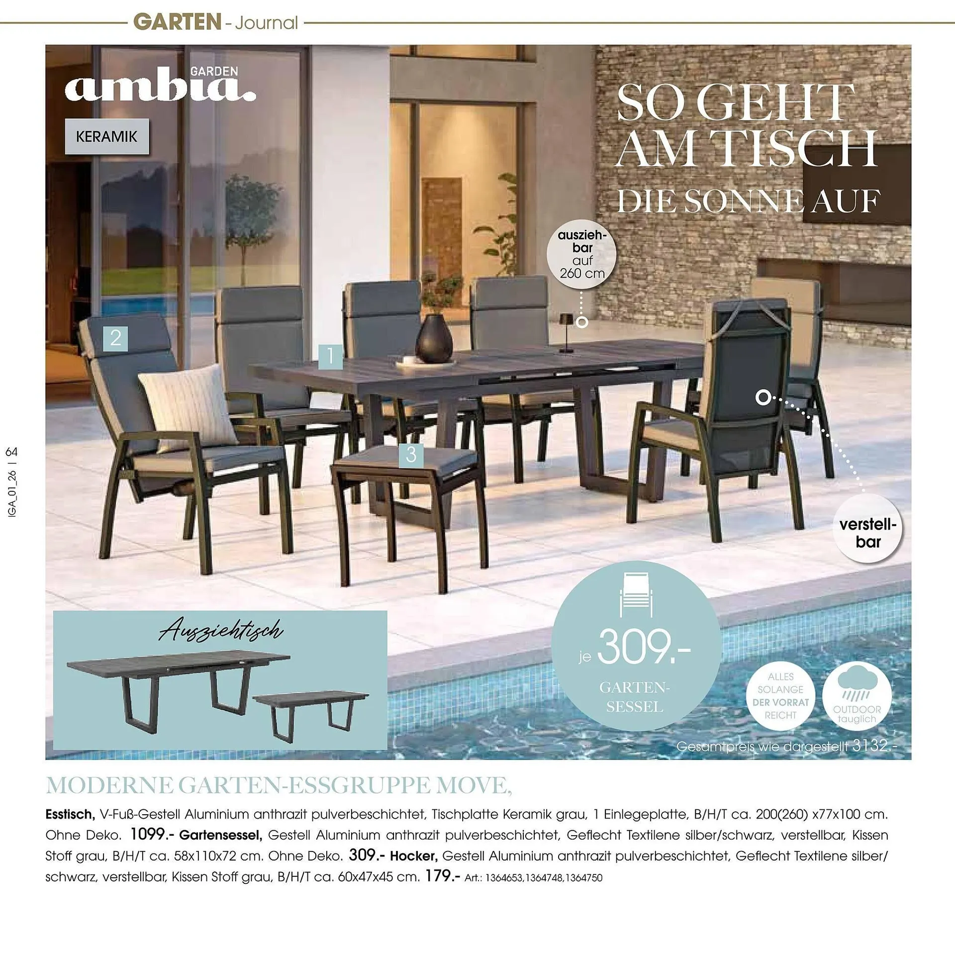 Zurbrüggen Prospekt von 17. März bis 31. August 2026 - Prospekt seite 64