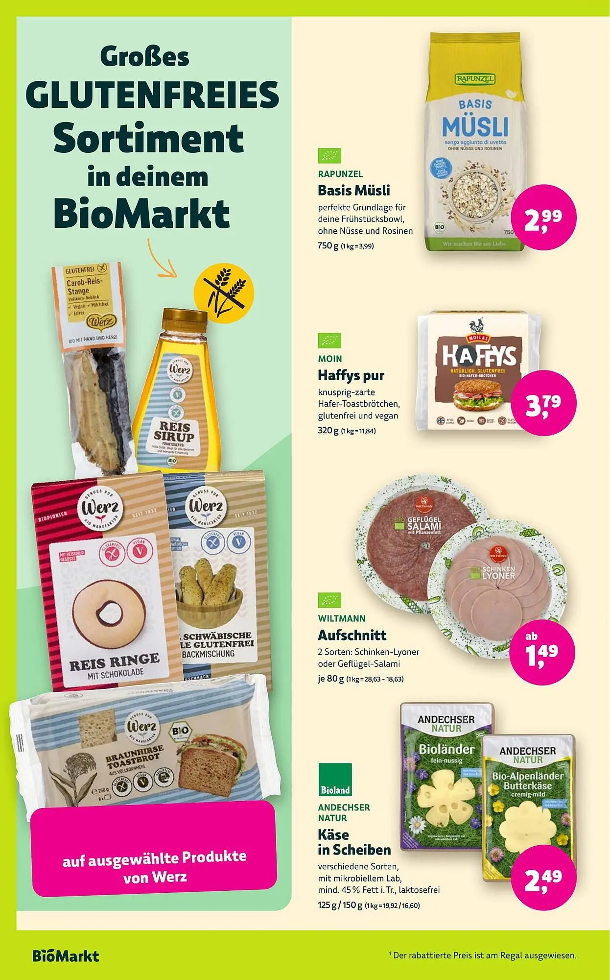 Aleco Biomarkt Prospekt von 2. Juli bis 15. Juli 2025 - Prospekt seite 8