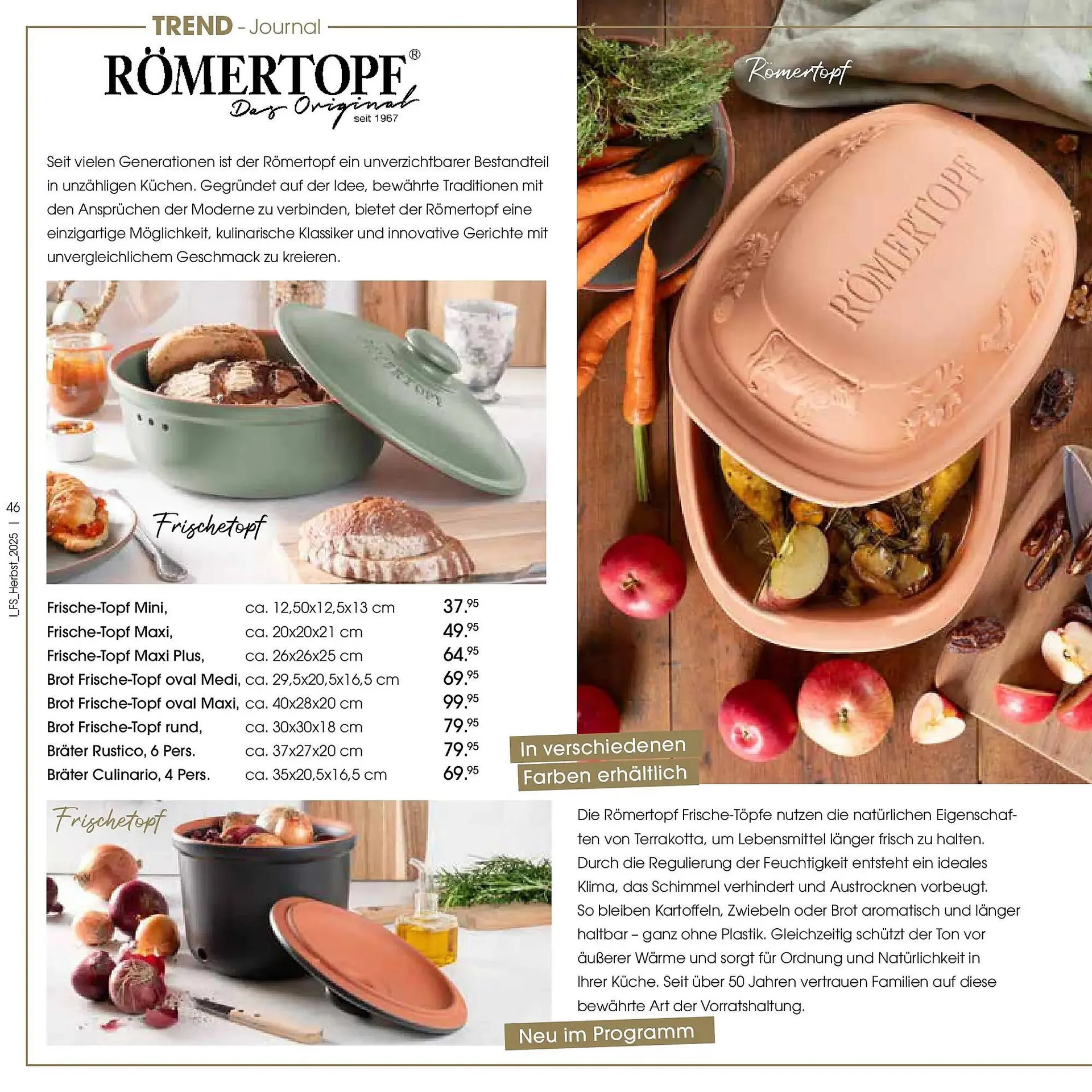 Zurbrüggen Prospekt von 19. Oktober bis 31. Januar 2026 - Prospekt seite 46