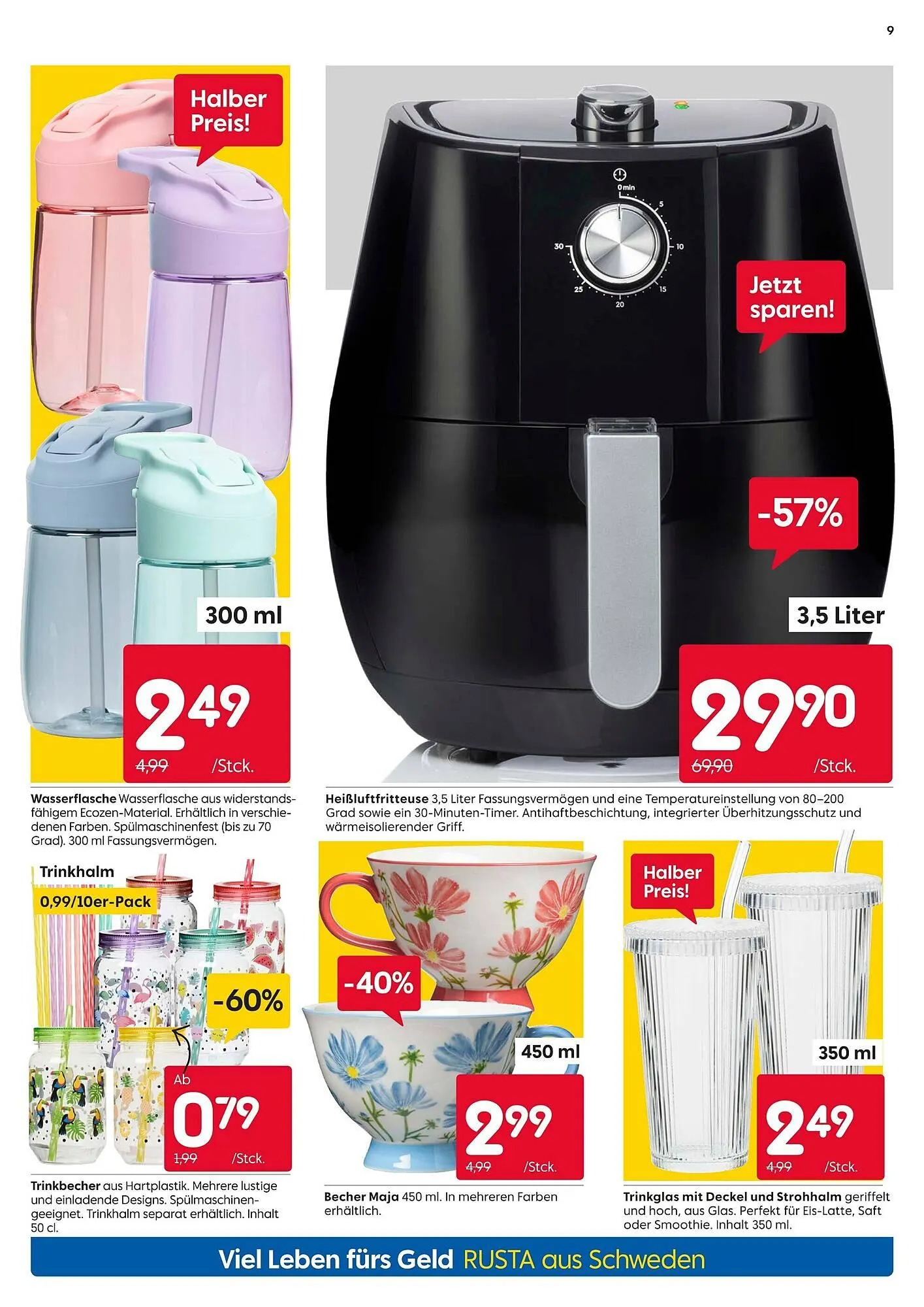 Rusta Prospekt von 12. April bis 18. April 2025 - Prospekt seite 9