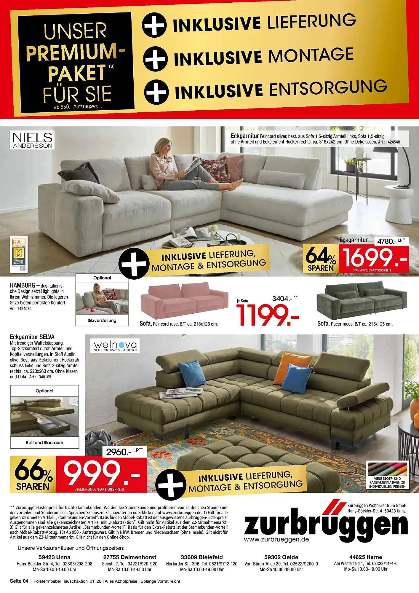 Zurbrüggen Prospekt von 30. März bis 13. April 2026 - Prospekt seite 4