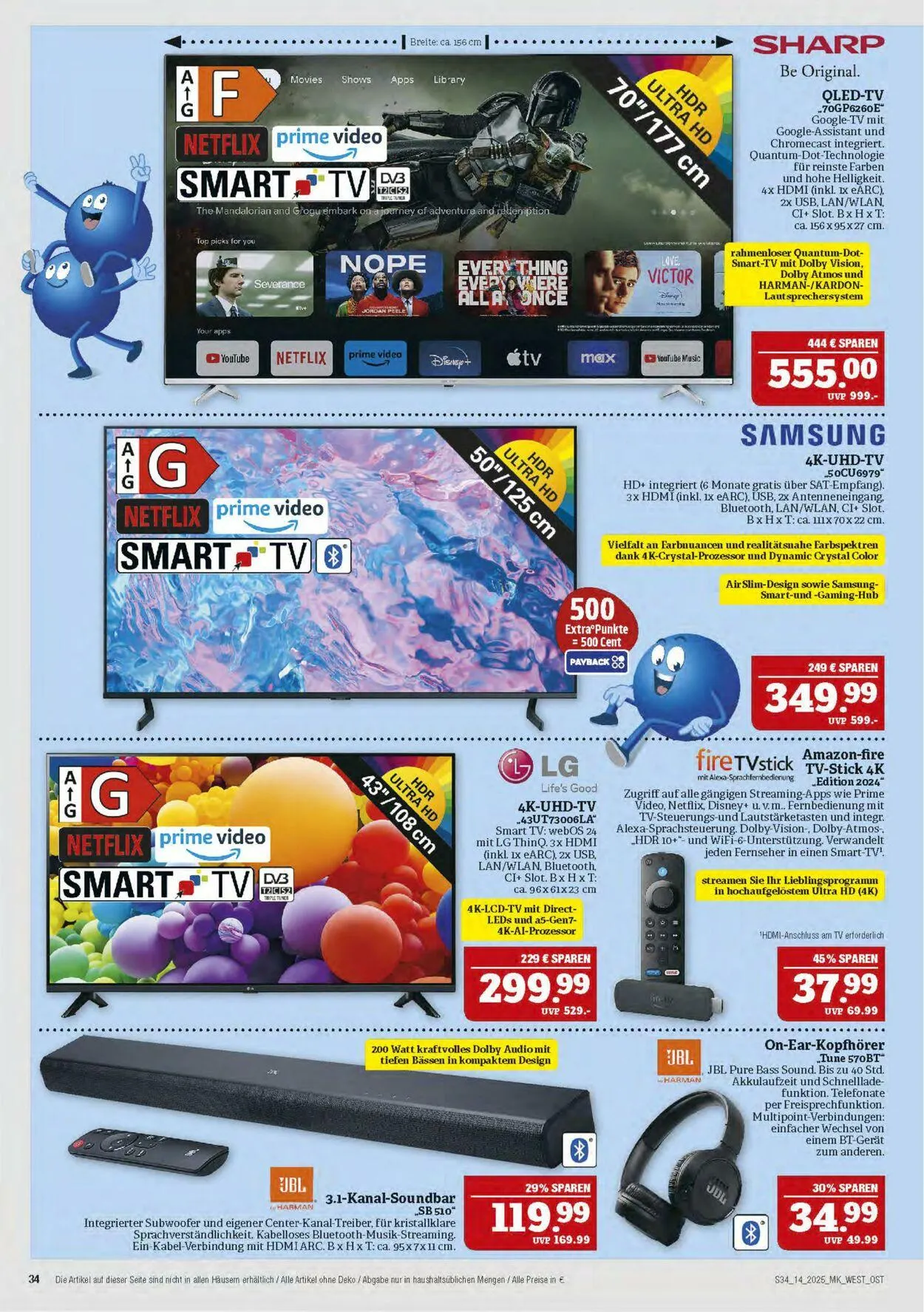 Marktkauf - Nürnberg-Thon Aktueller Prospekt von 31. März bis 5. April 2025 - Prospekt seite 34