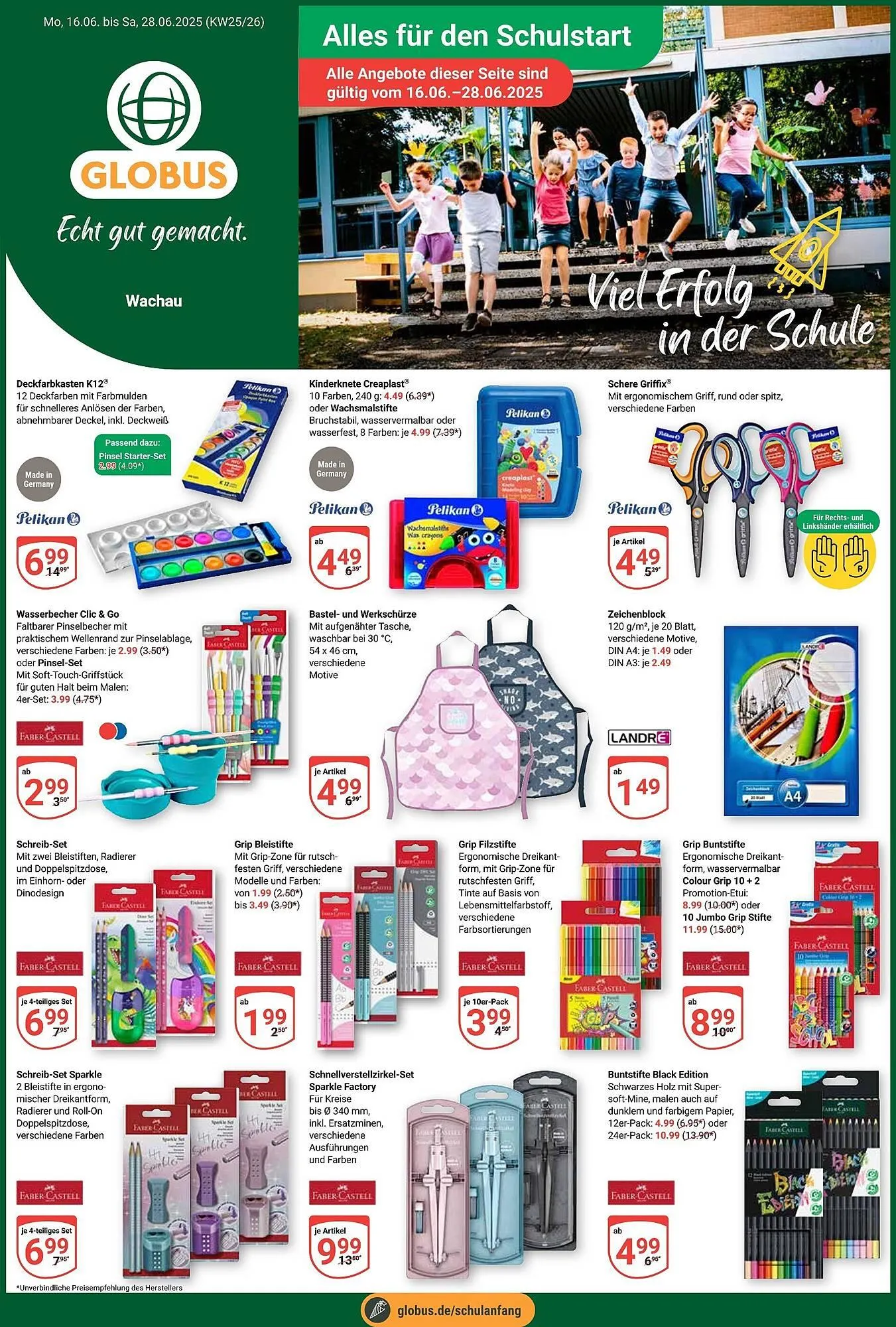 Globus Prospekt von 16. Juni bis 28. Juni 2025 - Prospekt seite 1