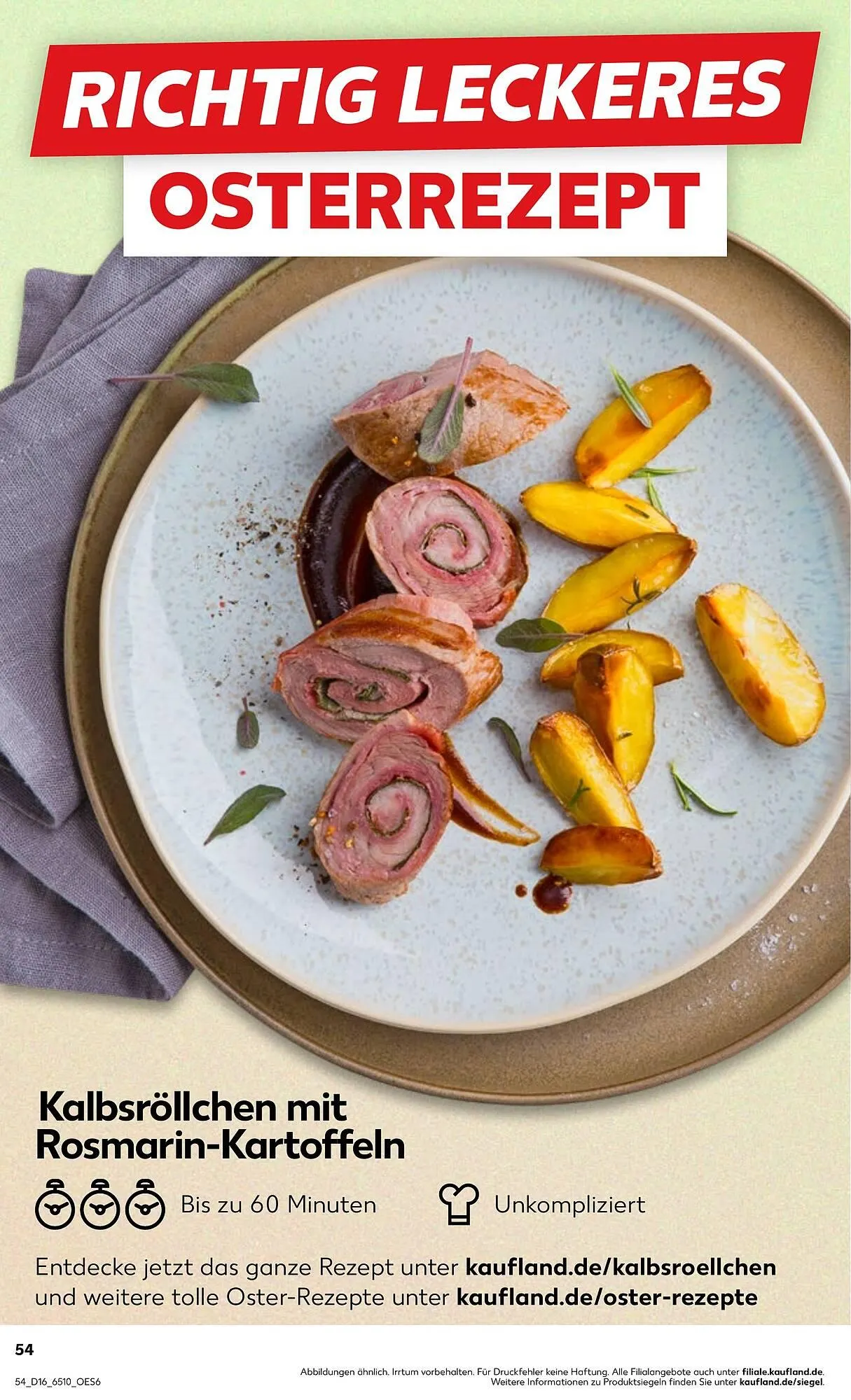 Kaufland Prospekt von 17. April bis 23. April 2025 - Prospekt seite 54