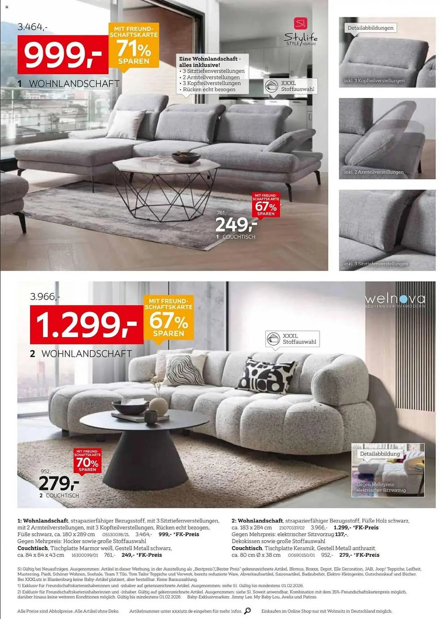 XXXLutz Prospekt von 18. Januar bis 1. Februar 2026 - Prospekt seite 4