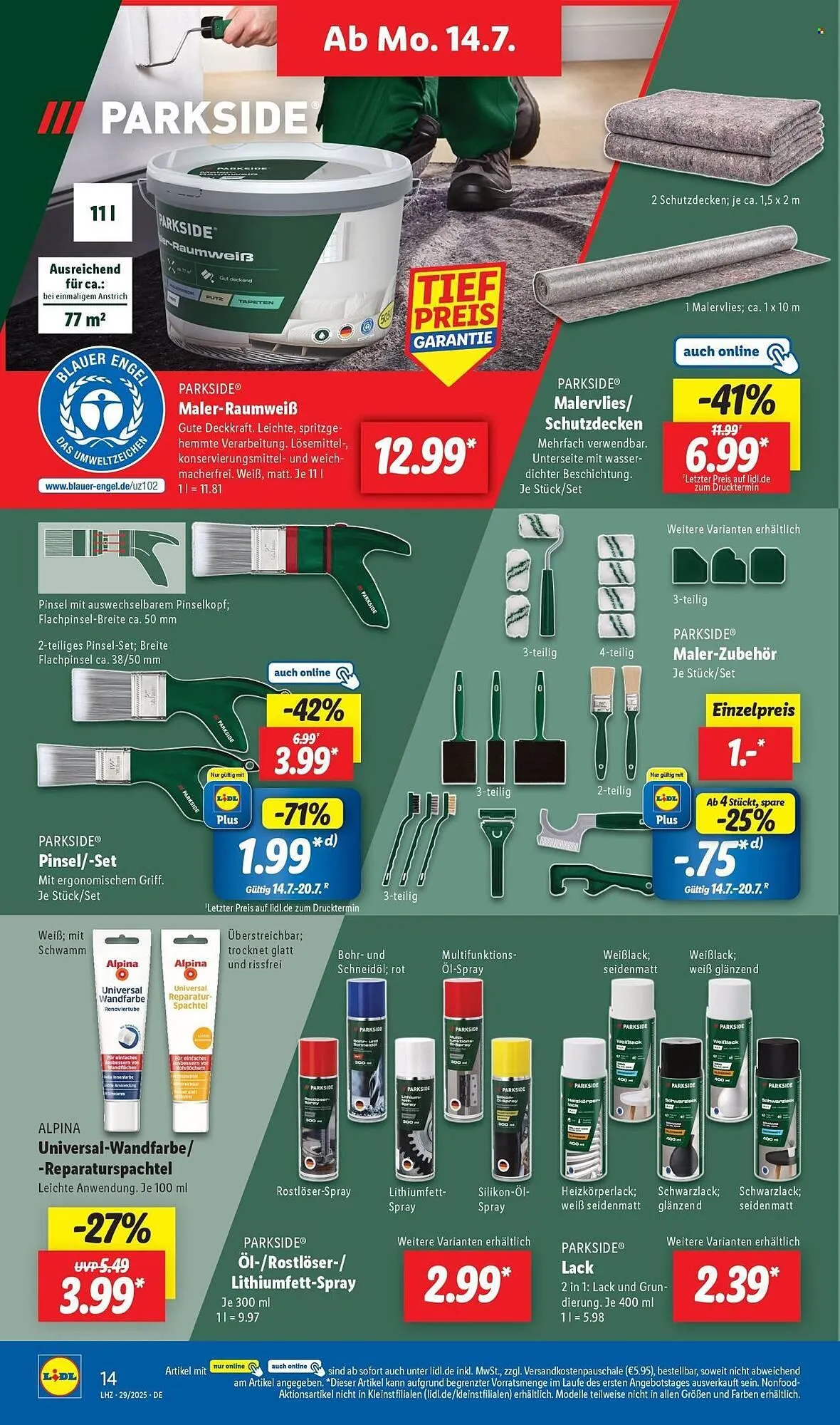 Lidl Prospekt von 14. Juli bis 19. Juli 2025 - Prospekt seite 4