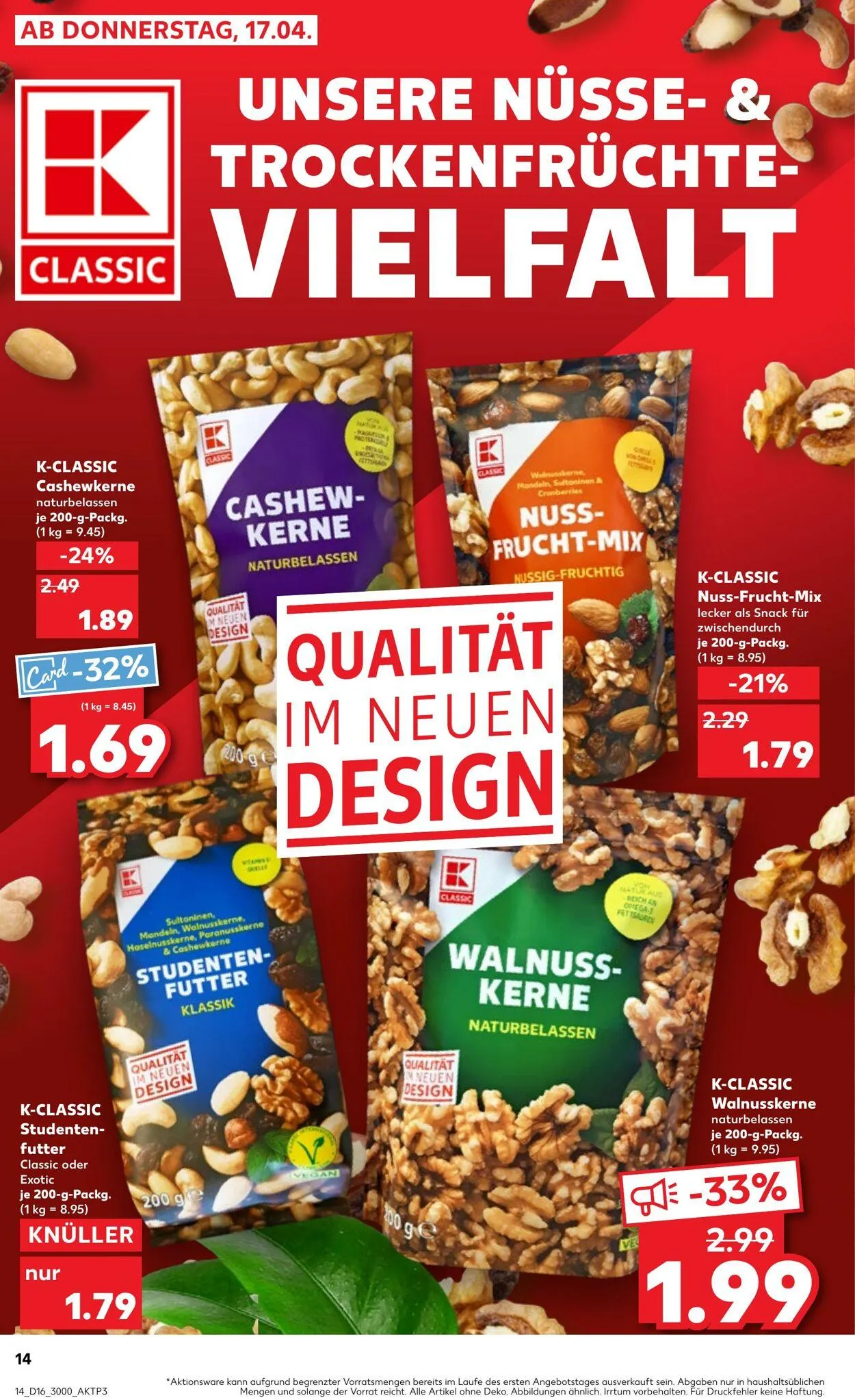 Kaufland - Bergen von 17. April bis 23. April 2025 - Prospekt seite 14