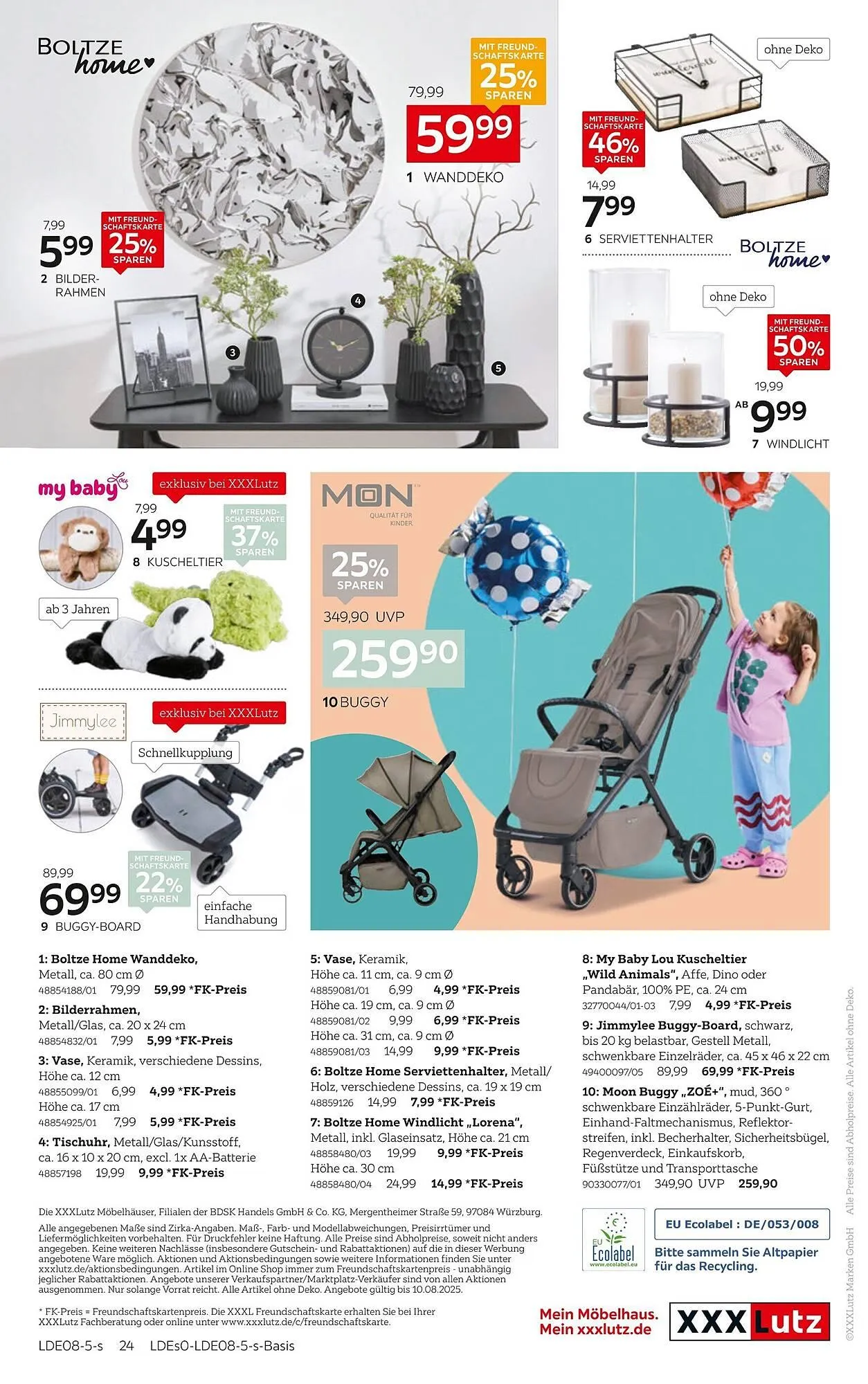XXXLutz Prospekt von 21. Juli bis 3. August 2025 - Prospekt seite 28