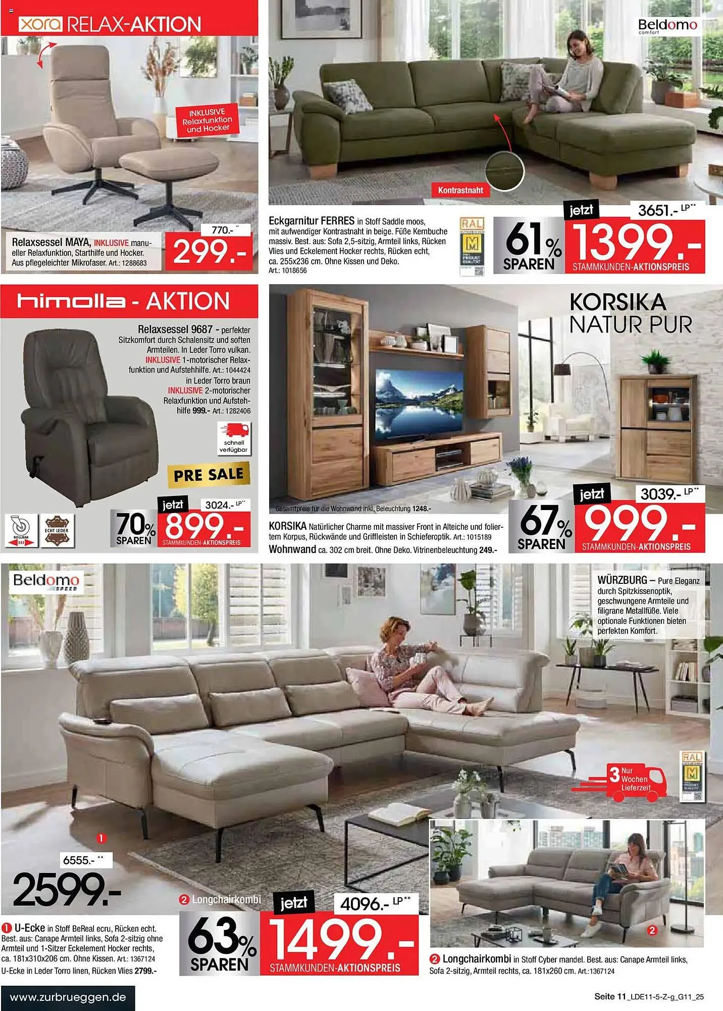 Zurbrüggen Prospekt von 8. November bis 22. November 2025 - Prospekt seite 11