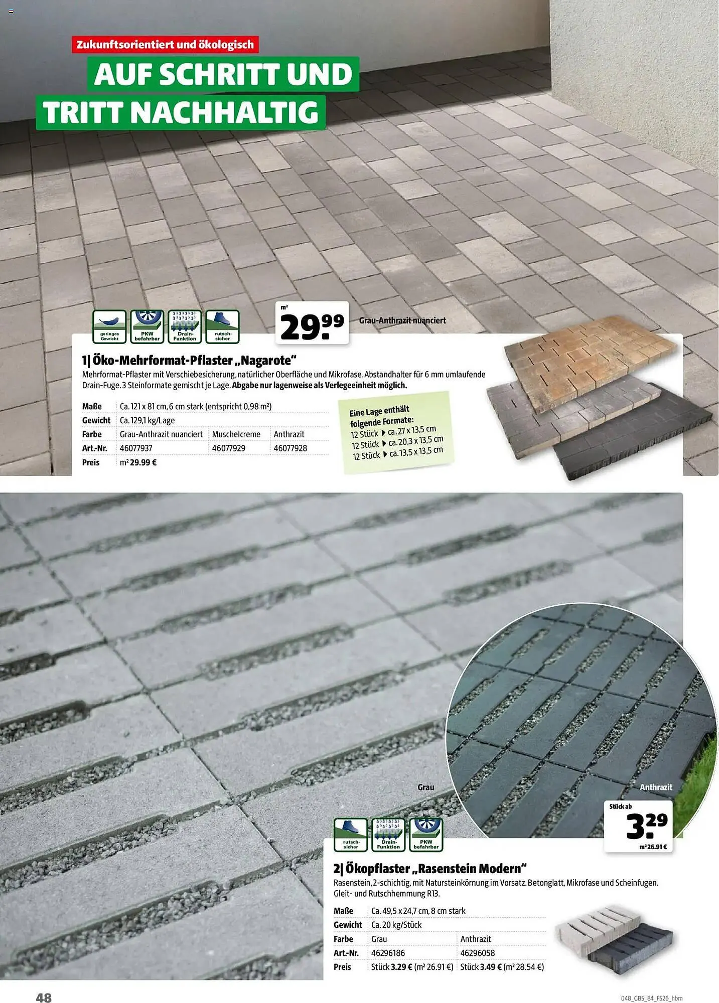 Hagebau Prospekt von 2. März bis 31. Dezember 2026 - Prospekt seite 48