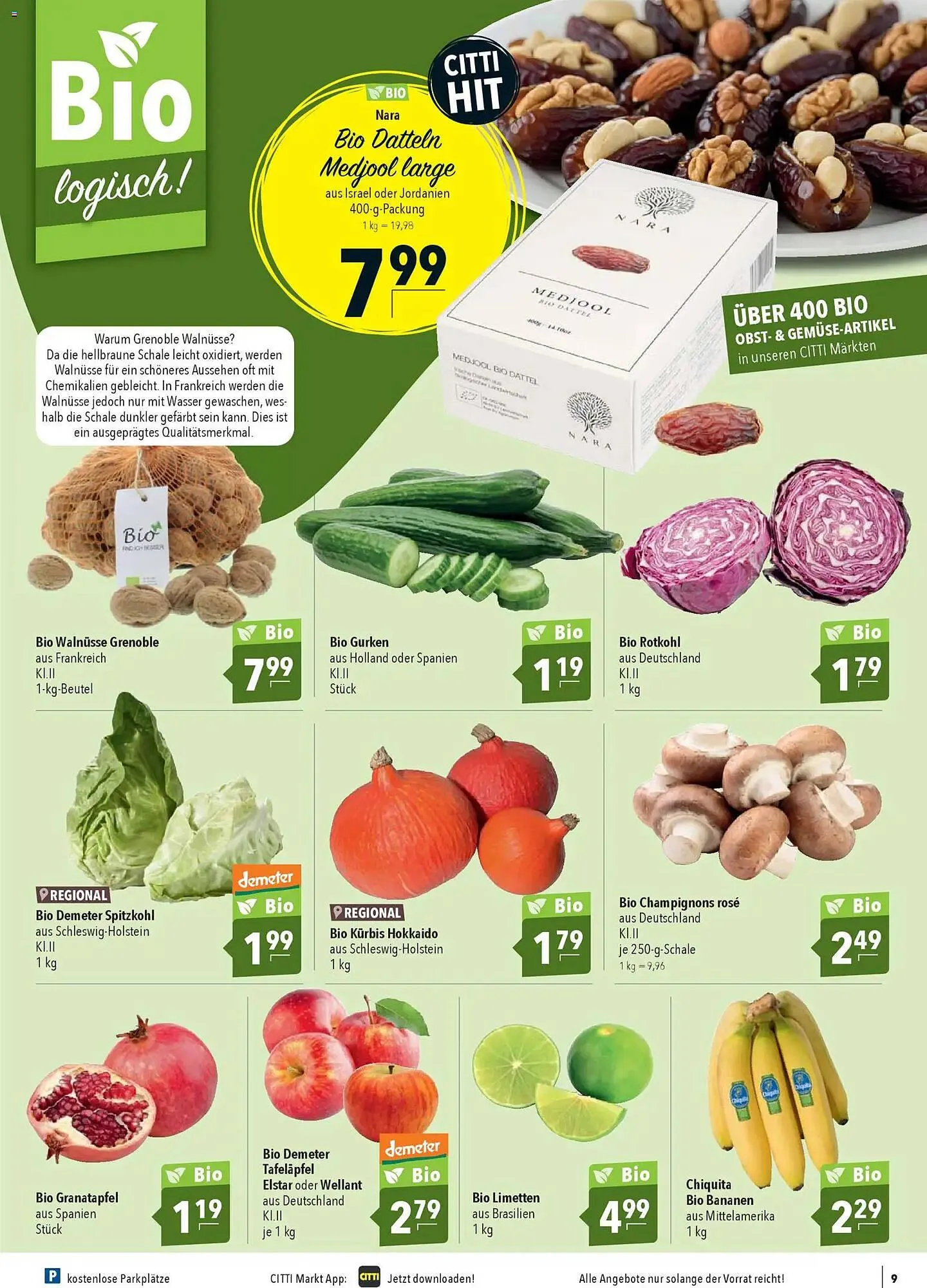 CITTI Markt Prospekt von 29. Oktober bis 4. November 2025 - Prospekt seite 9