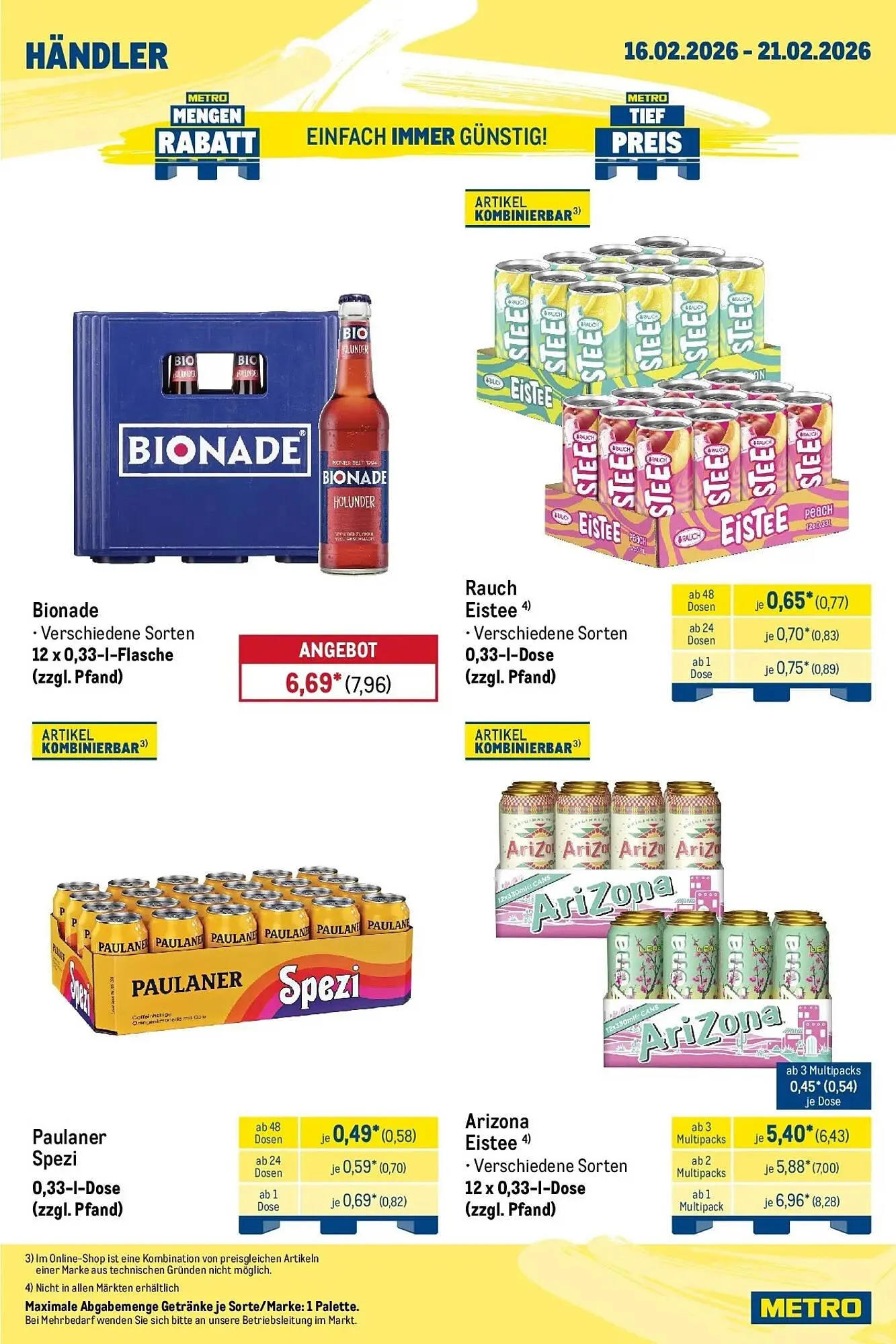 METRO Prospekt von 15. Februar bis 21. Februar 2026 - Prospekt seite 3