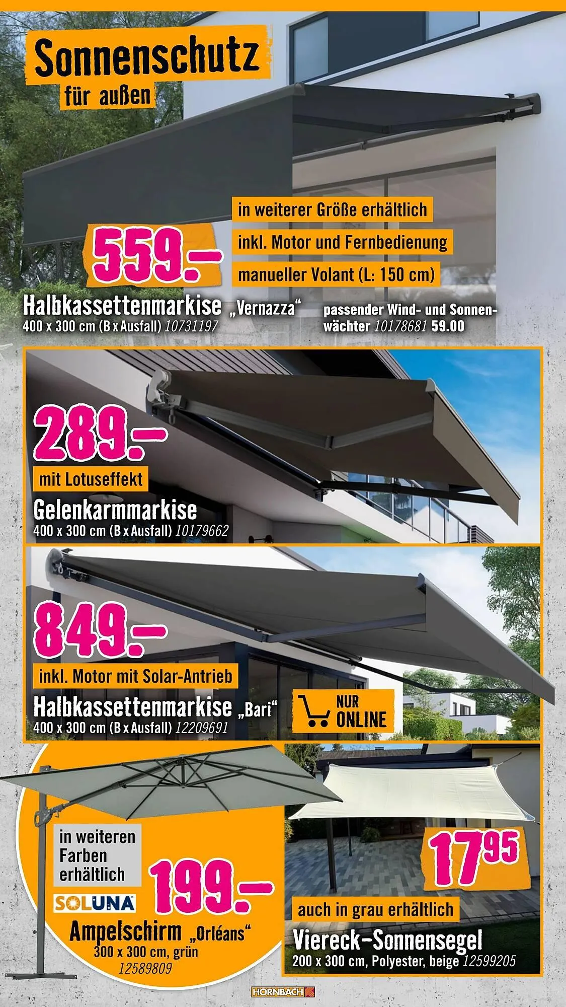 Hornbach Prospekt von 6. Mai bis 3. Juni 2026 - Prospekt seite 8