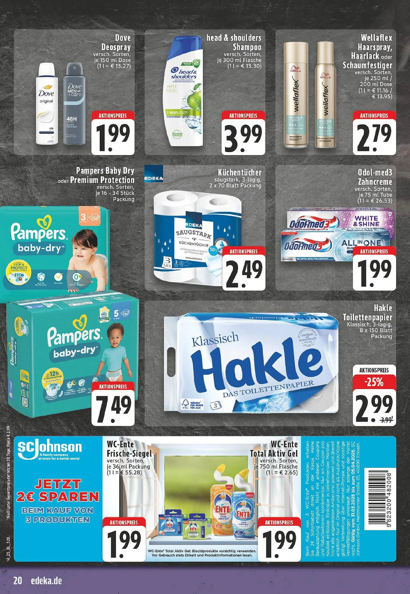 Edeka Prospekt von 30. März bis 5. April 2025 - Prospekt seite 20