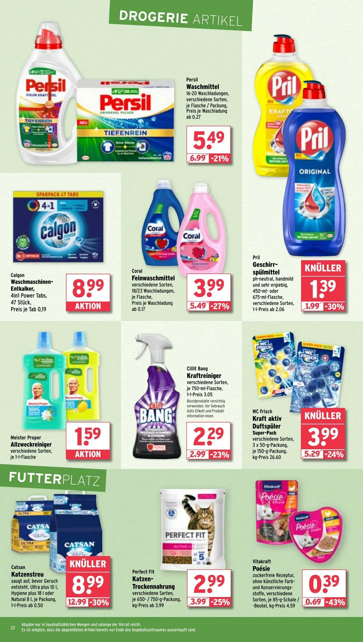 WASGAU Aktueller Prospekt von 10. August bis 24. August 2025 - Prospekt seite 22