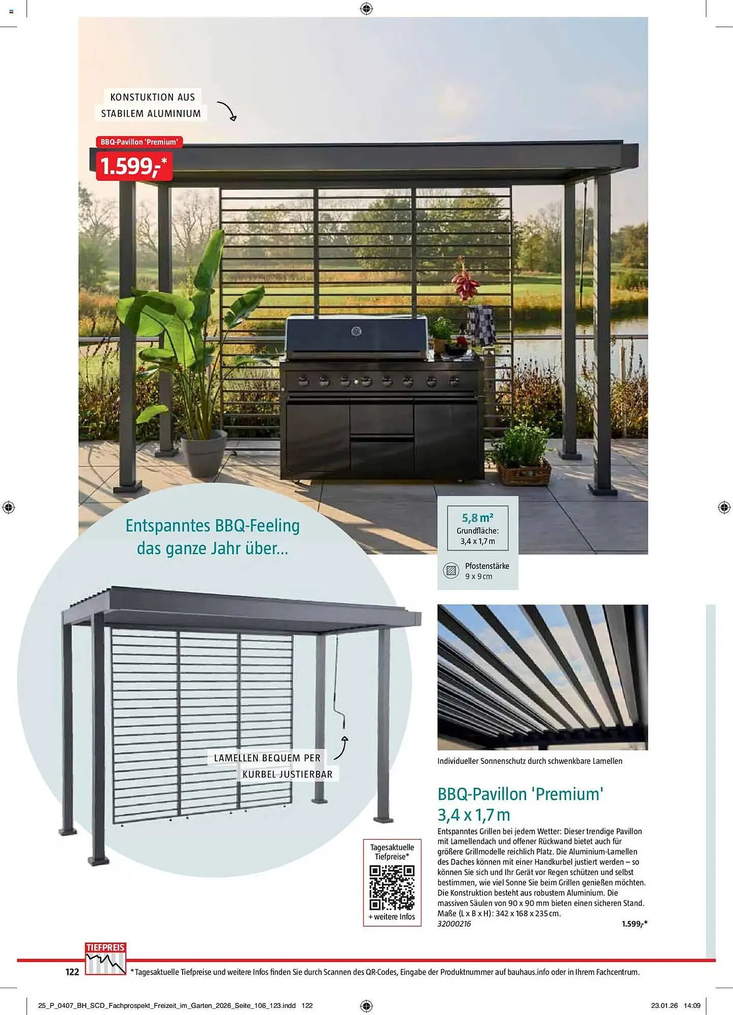 Bauhaus Prospekt von 2. März bis 30. Juni 2026 - Prospekt seite 122