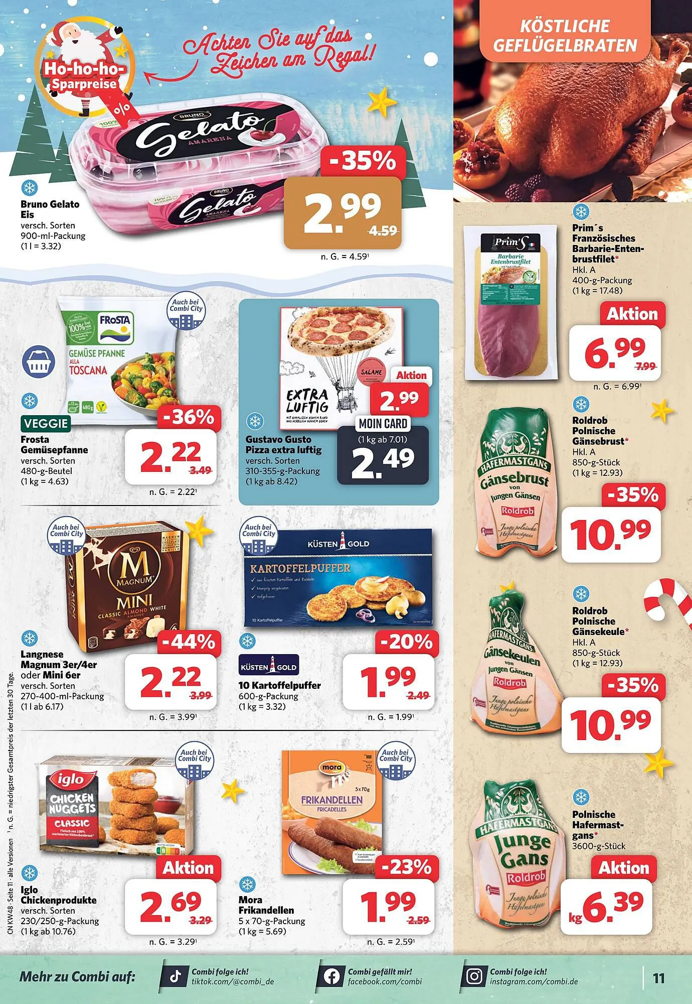 Combi Markt DE folder van 26 november tot 2 december 2023 - Folder pagina 11