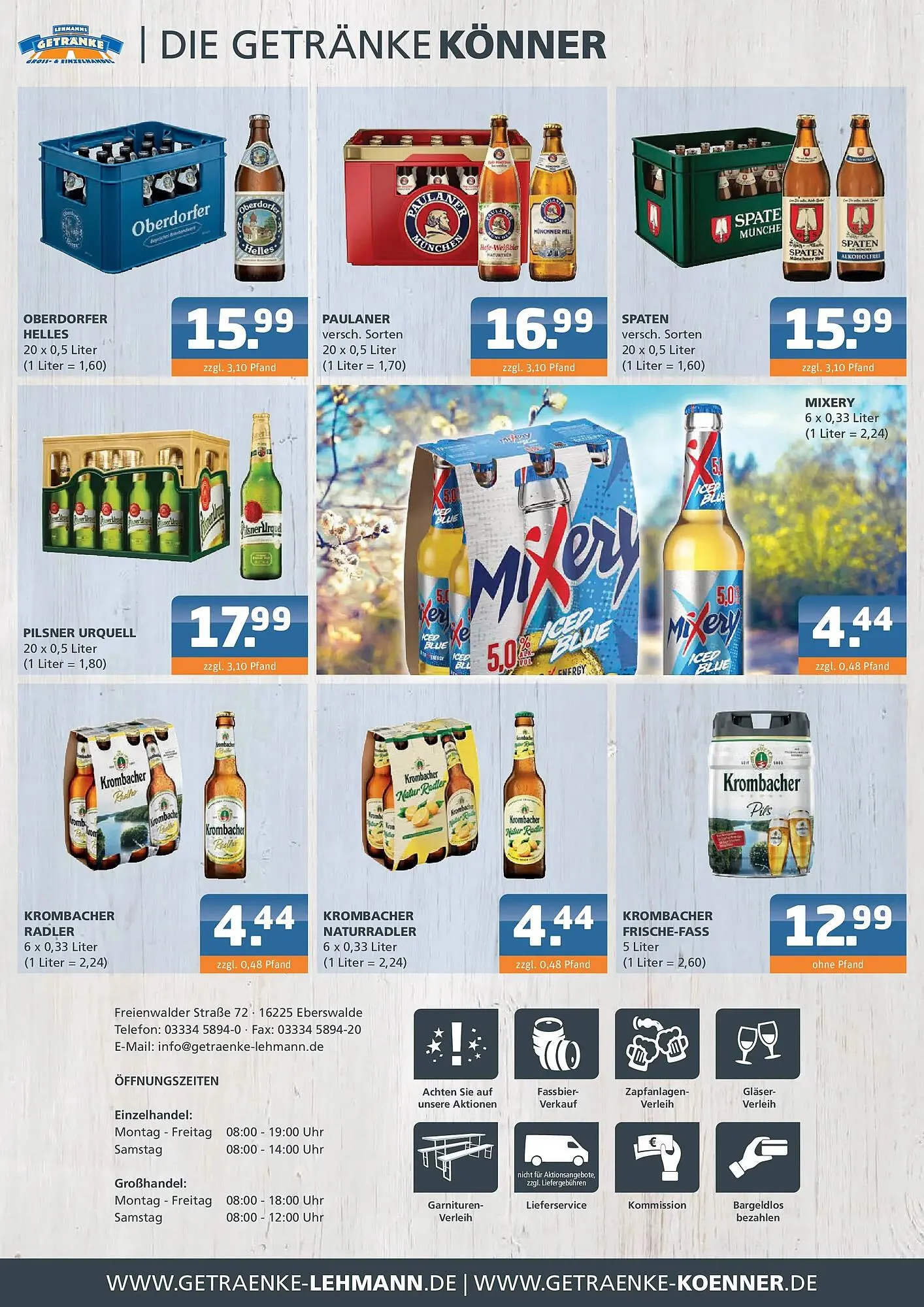 Getränke Lehmann Prospekt von 26. April bis 9. Mai 2026 - Prospekt seite 4