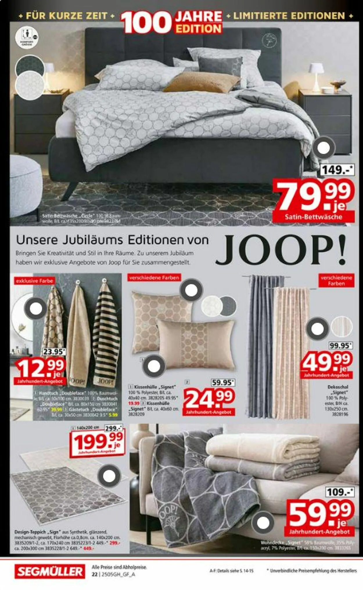 SEGMÜLLER von 19. April bis 26. April 2025 - Prospekt seite 34