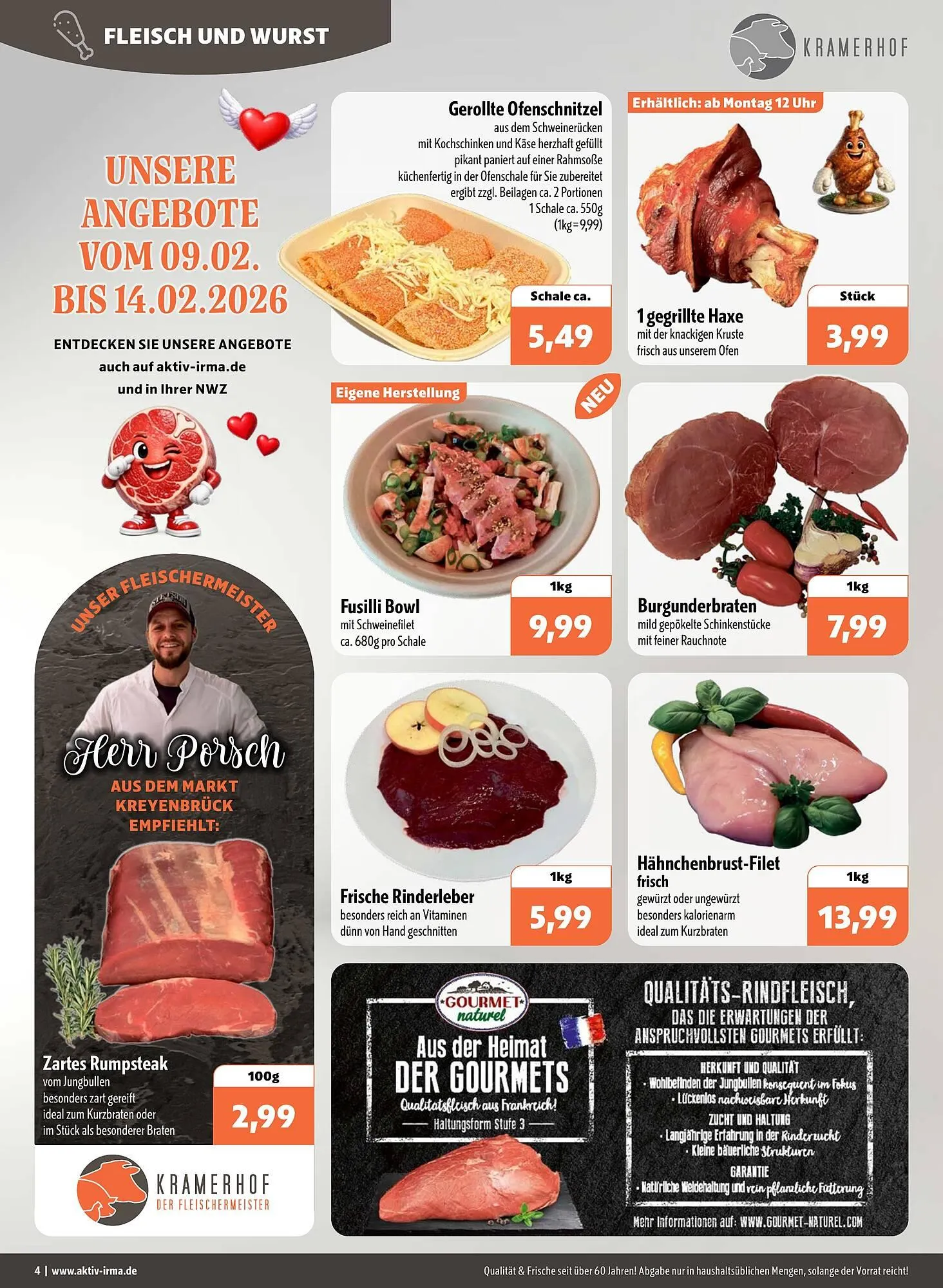 Aktiv Irma Prospekt von 9. Februar bis 14. Februar 2026 - Prospekt seite 4