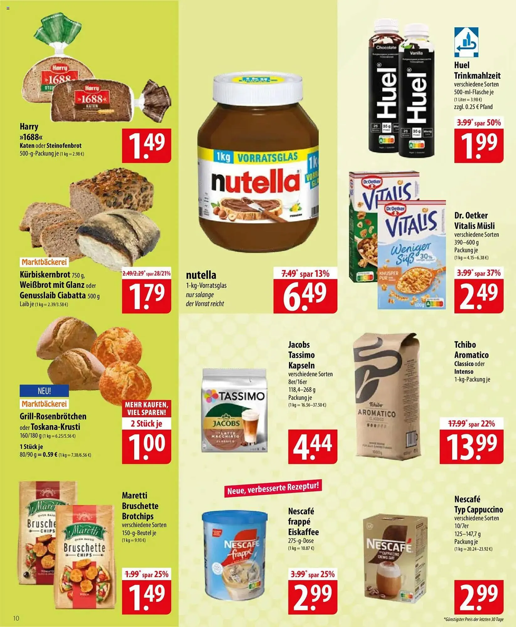 Famila Nord Ost Prospekt von 20. April bis 25. April 2026 - Prospekt seite 10