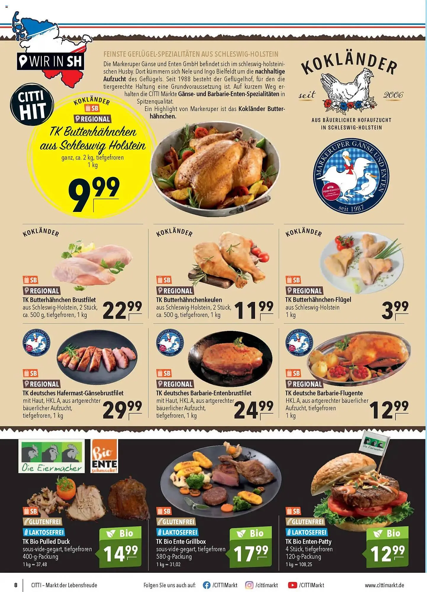 CITTI Markt Prospekt von 4. März bis 17. März 2026 - Prospekt seite 8