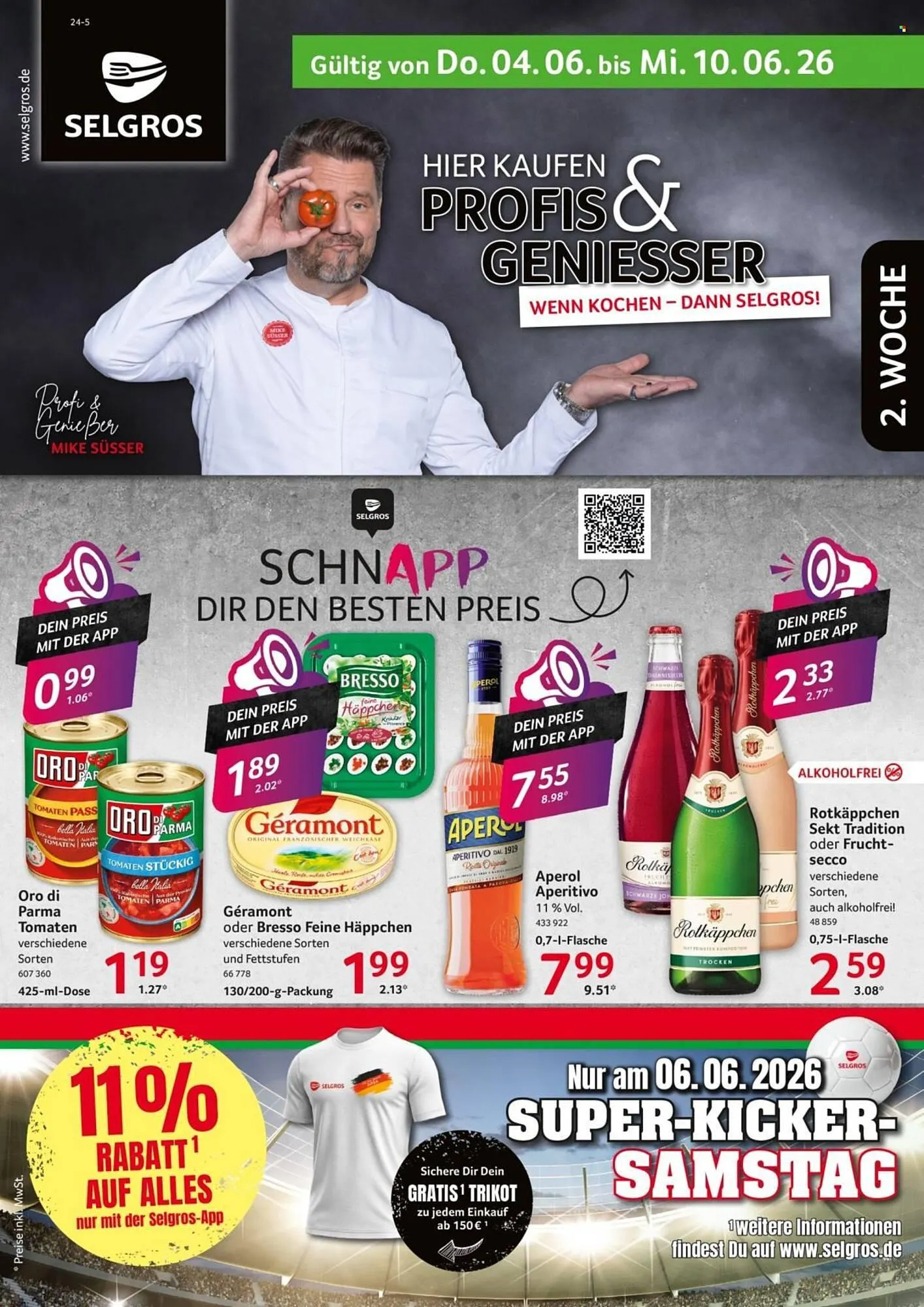 Selgros Prospekt von 4. Juni bis 10. Juni 2026 - Prospekt seite 1