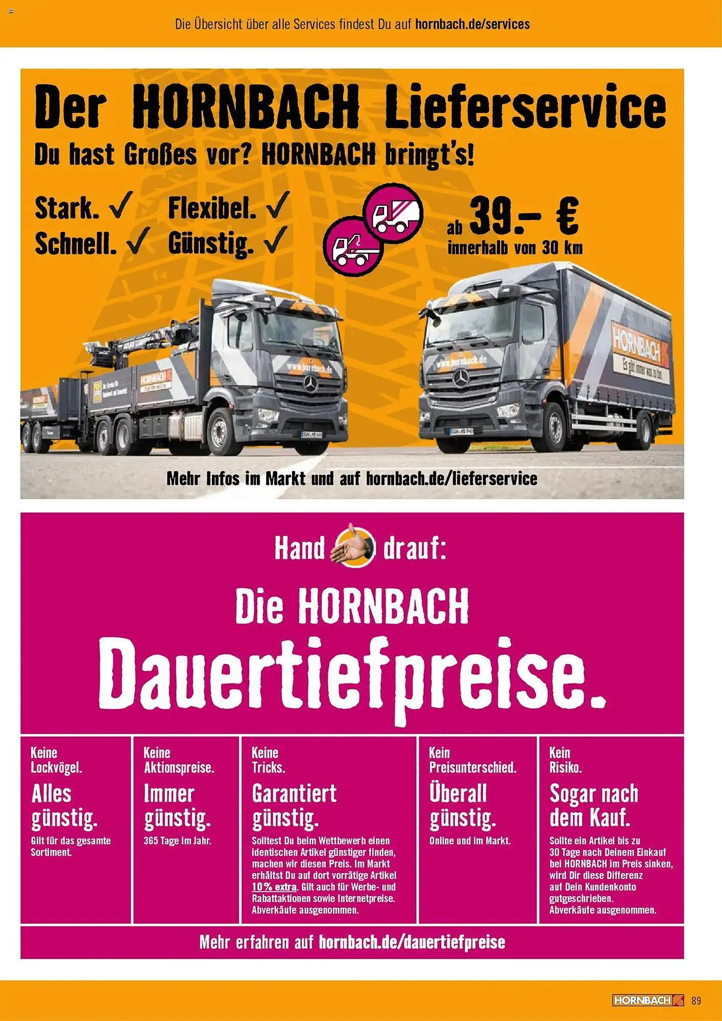 Hornbach Prospekt von 12. Februar bis 31. Dezember 2026 - Prospekt seite 89