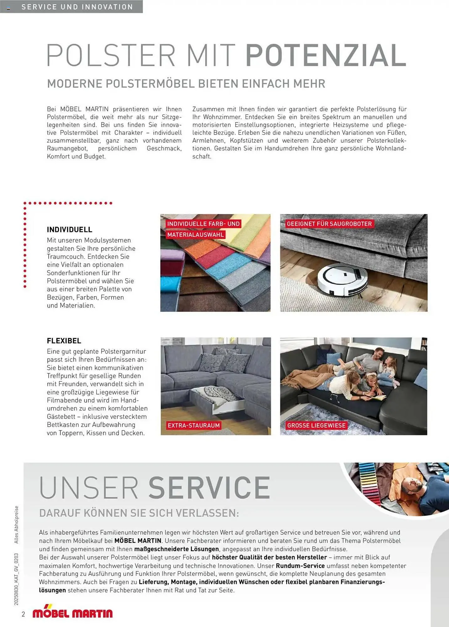 Möbel Martin Prospekt von 30. August bis 31. Dezember 2025 - Prospekt seite 2