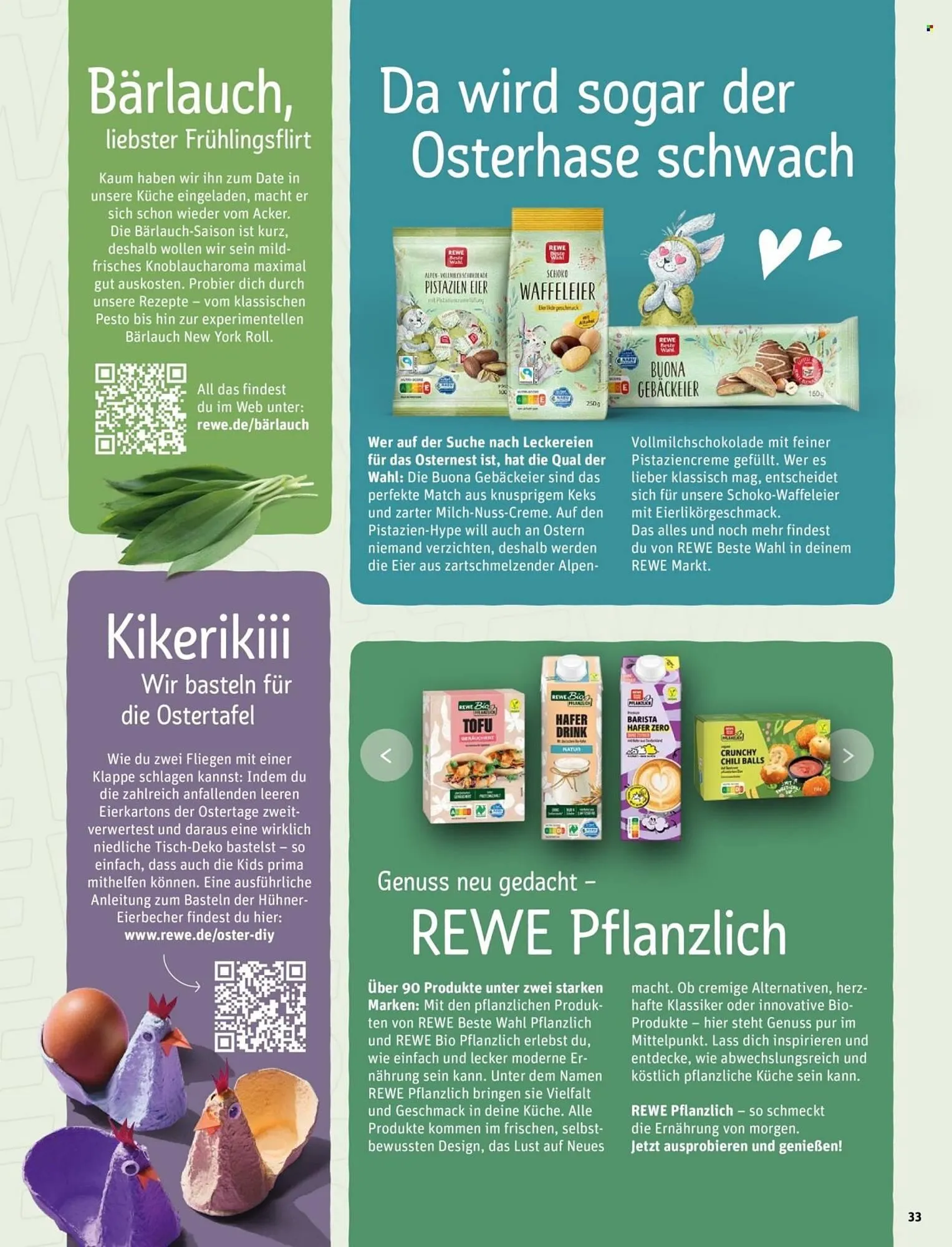REWE Magazin von 4. März bis 12. März 2026 - Prospekt seite 33