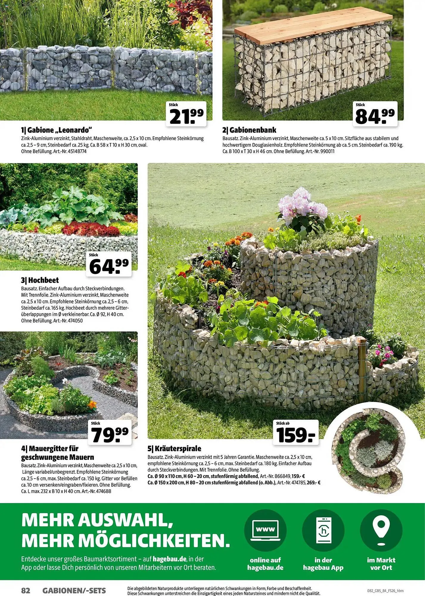 Hagebau Prospekt von 2. März bis 31. Dezember 2026 - Prospekt seite 82