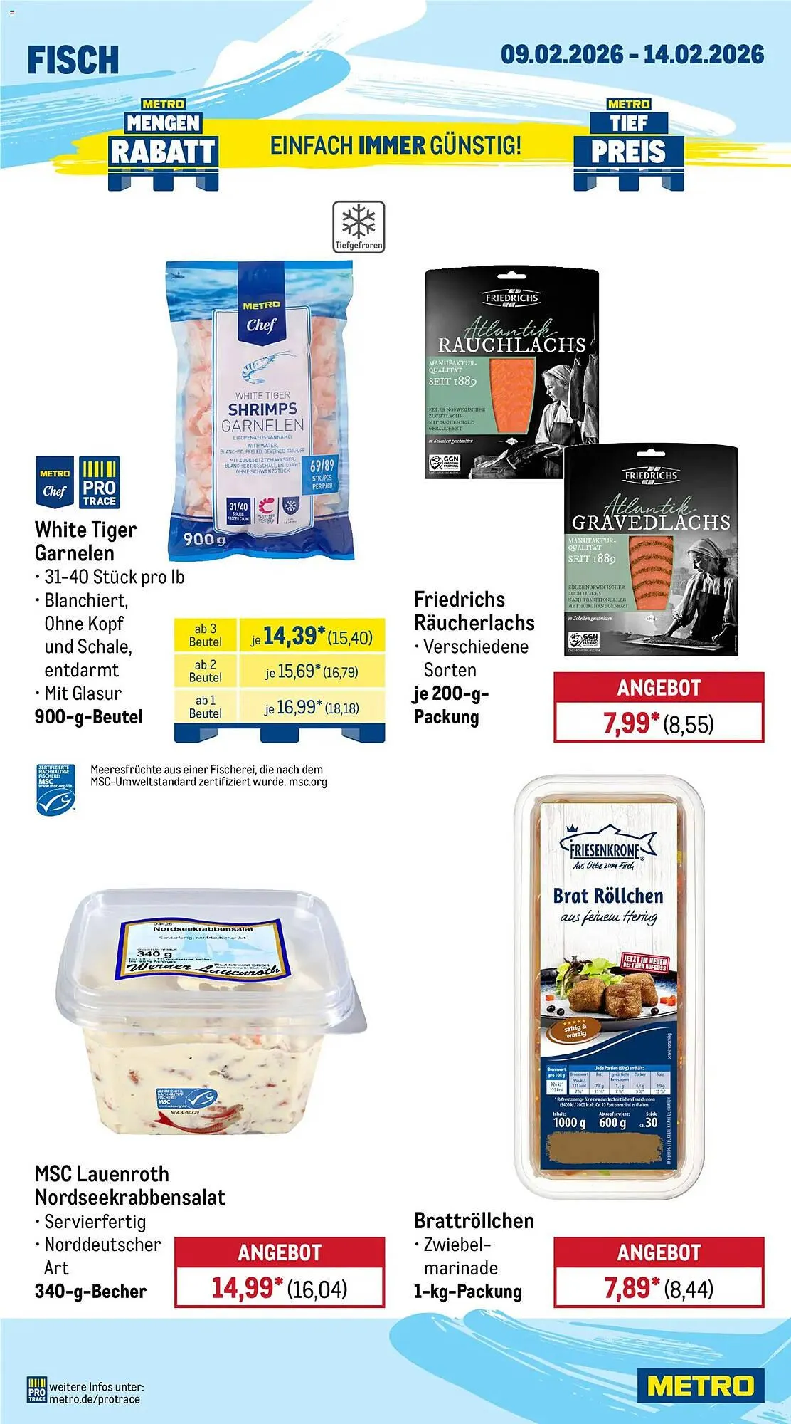 METRO Prospekt von 9. Februar bis 14. Februar 2026 - Prospekt seite 6
