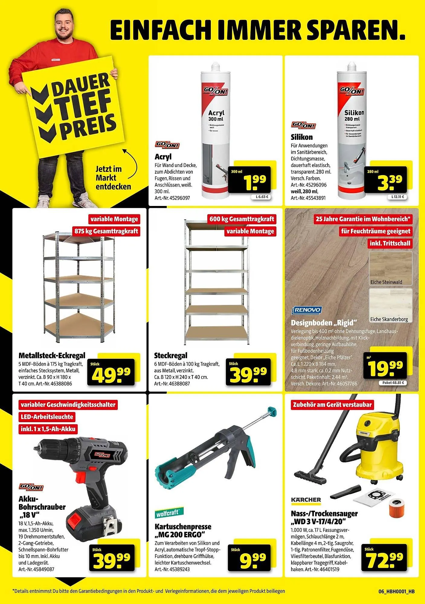 Hagebau Prospekt von 3. Januar bis 10. Januar 2026 - Prospekt seite 6