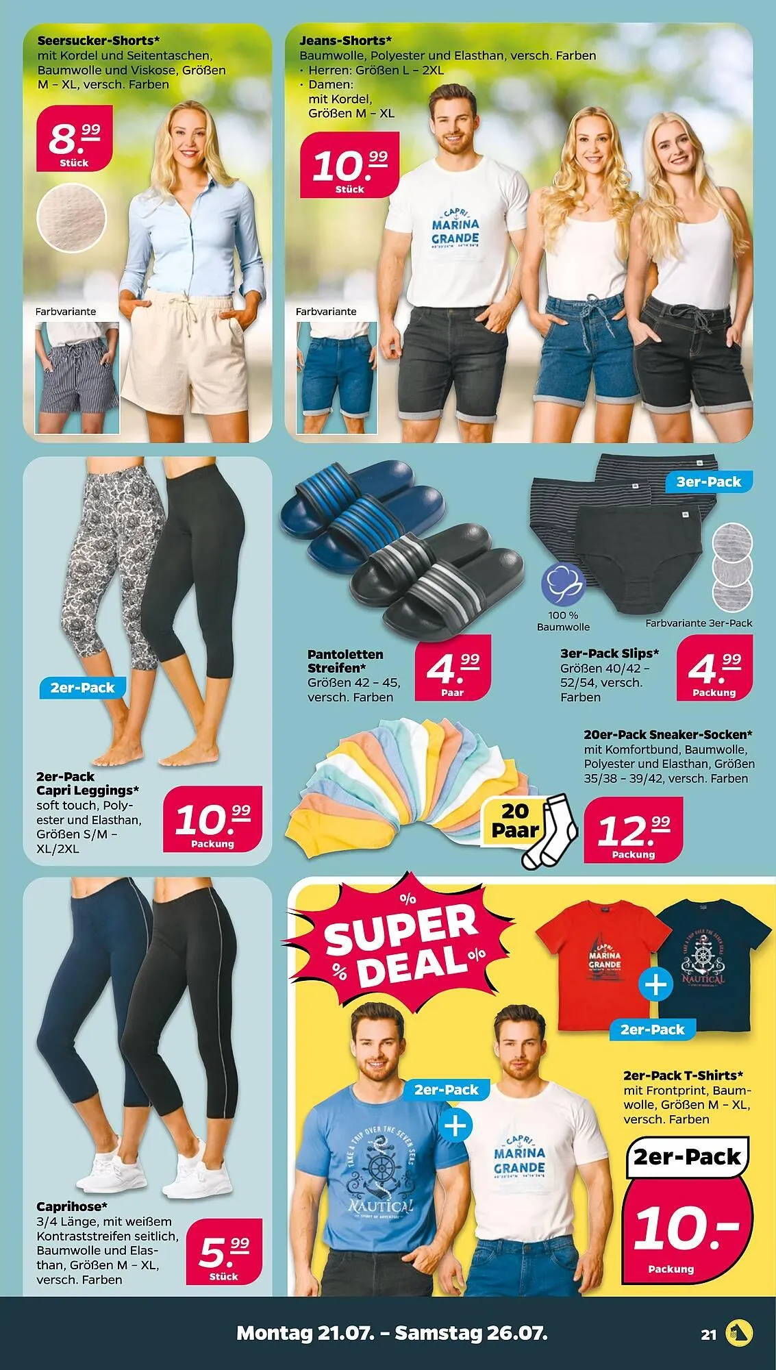 NETTO Prospekt von 21. Juli bis 26. Juli 2025 - Prospekt seite 21
