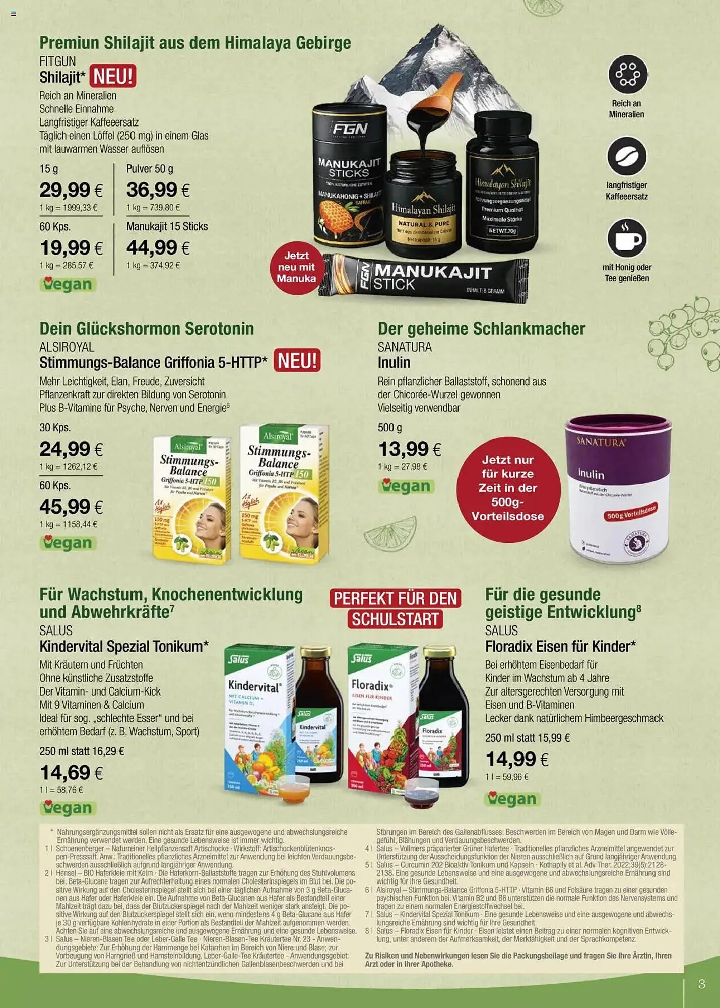 Vitalia Prospekt von 1. August bis 31. August 2025 - Prospekt seite 3