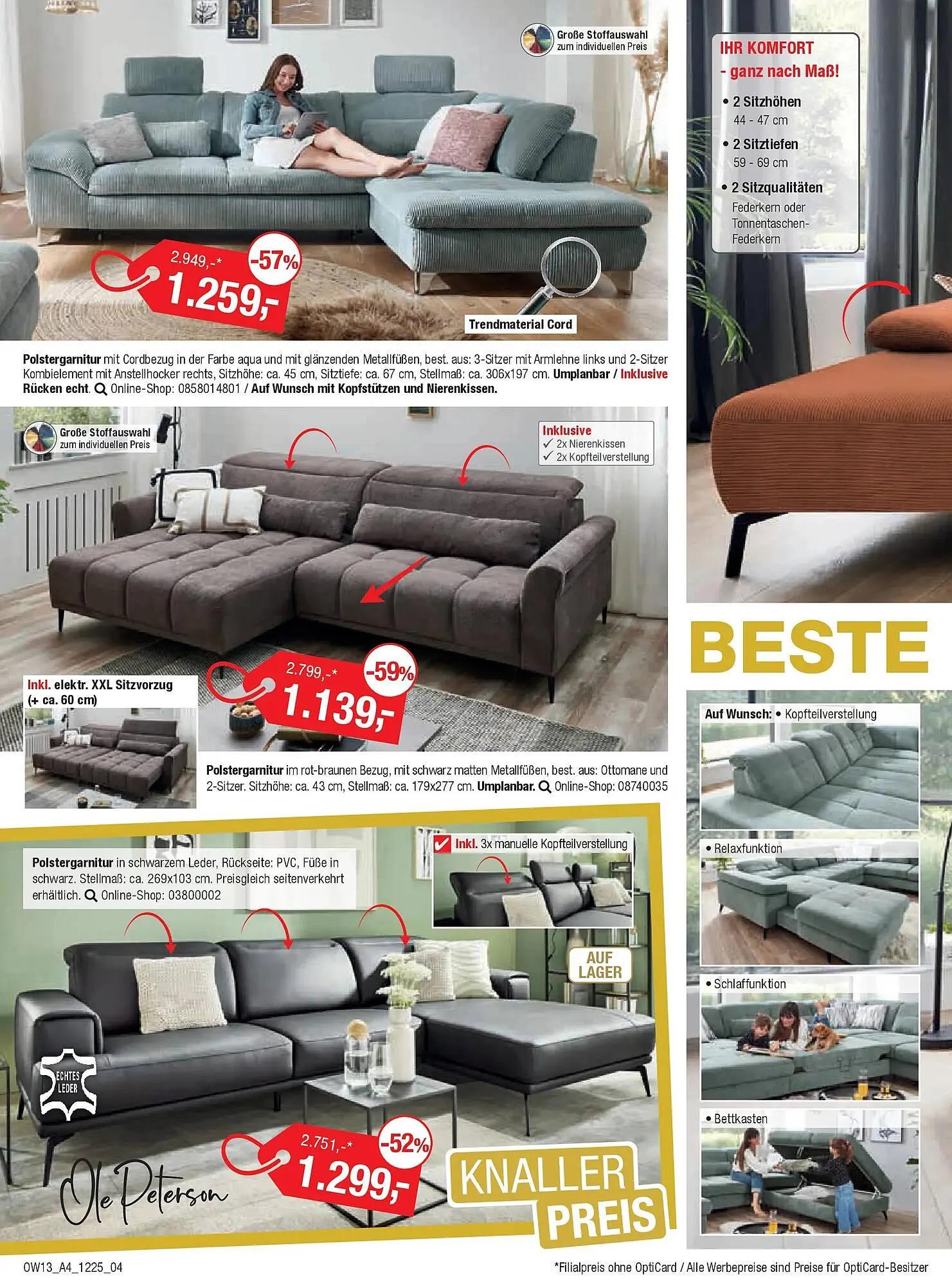 Opti Wohnwelt Prospekt von 18. Dezember bis 10. Januar 2026 - Prospekt seite 4