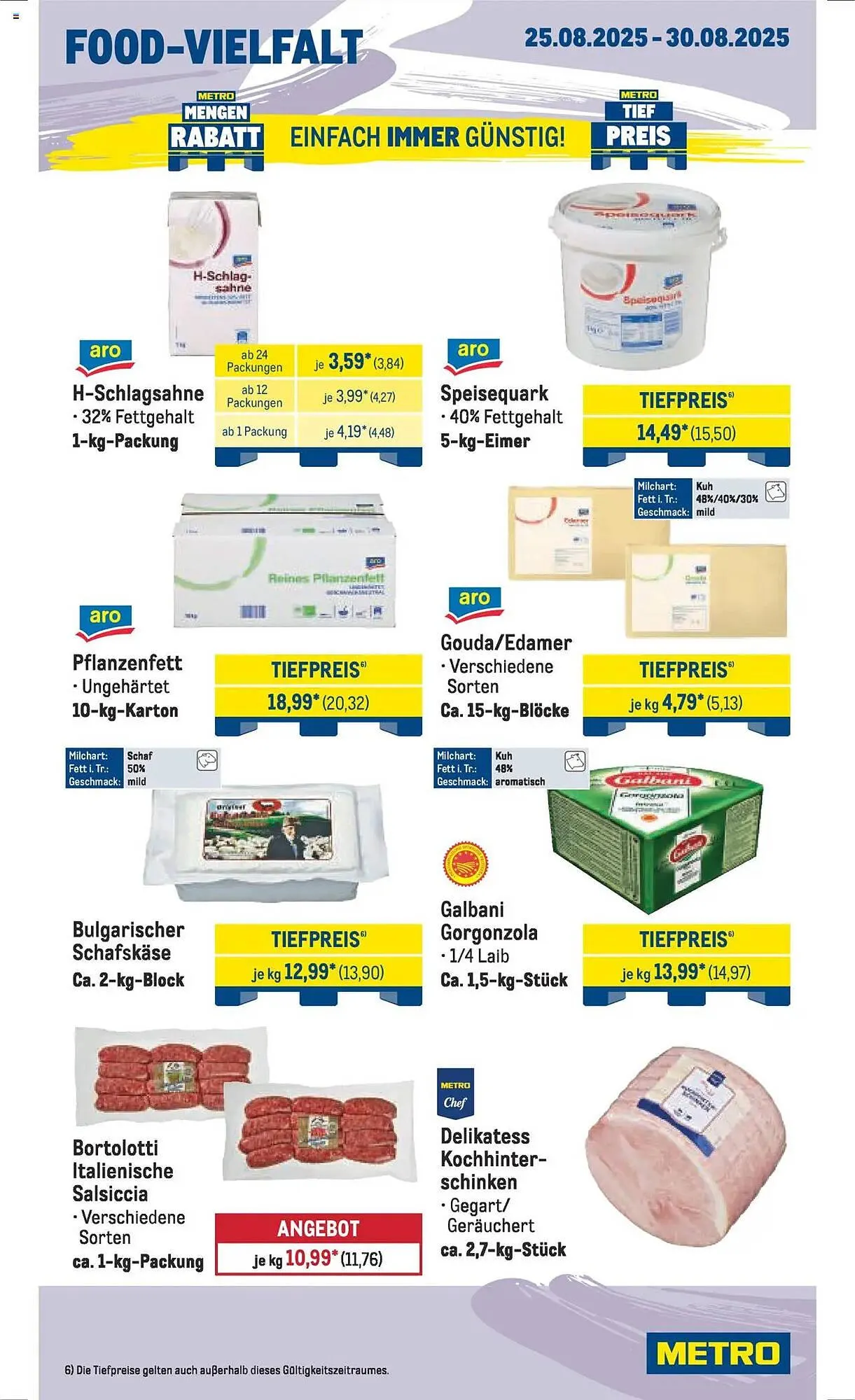 METRO Prospekt von 25. August bis 30. August 2025 - Prospekt seite 6